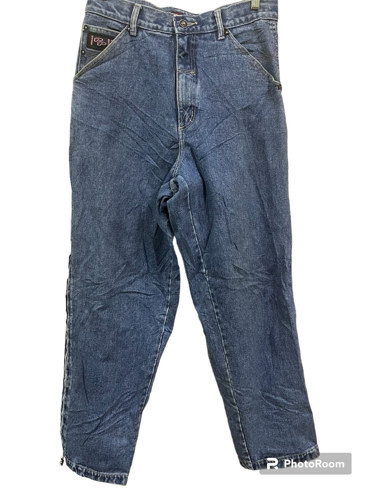Pelle Pelle Vintage Pele Pele by Marc Buchanan Baggy Jeans Size US 31 - 2 Thumbnail