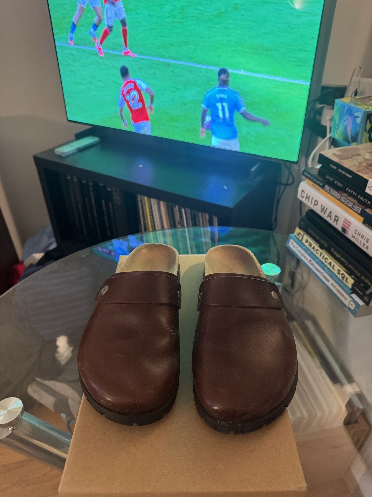 APC Brown Sandals Size 8