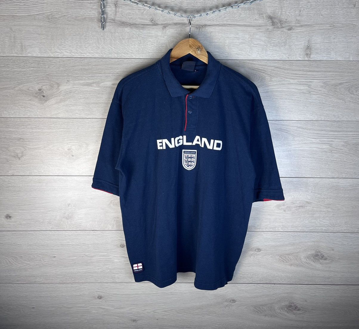 Vintage Vintage men’s soccer polo Admiral England size L Size US L / EU 52-54 / 3 - 1 Thumbnail