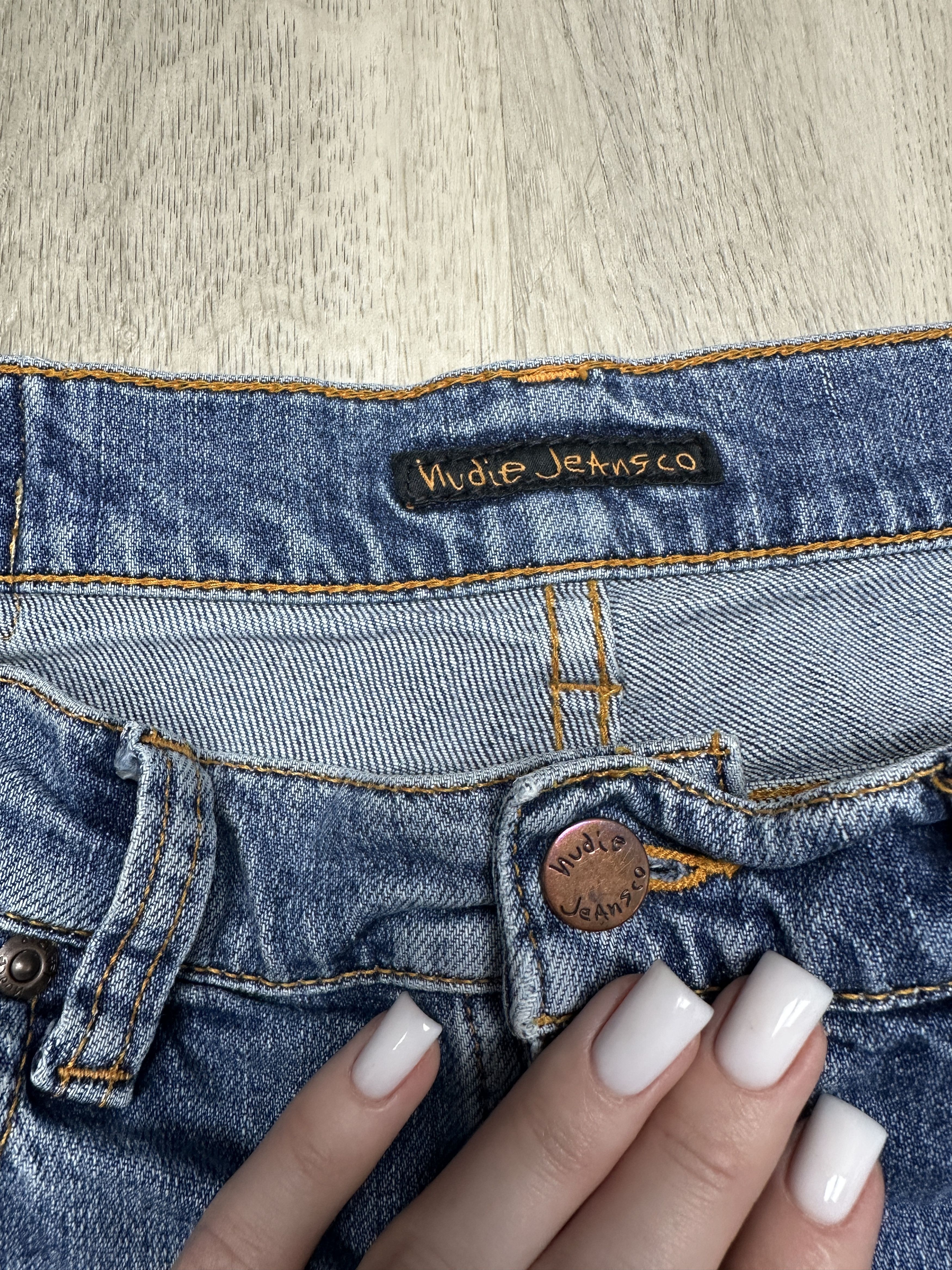 Nudie Jeans Nudie Jeans Lean Dean Vintage Mens Denim Pants Size US 31 - 8 Thumbnail