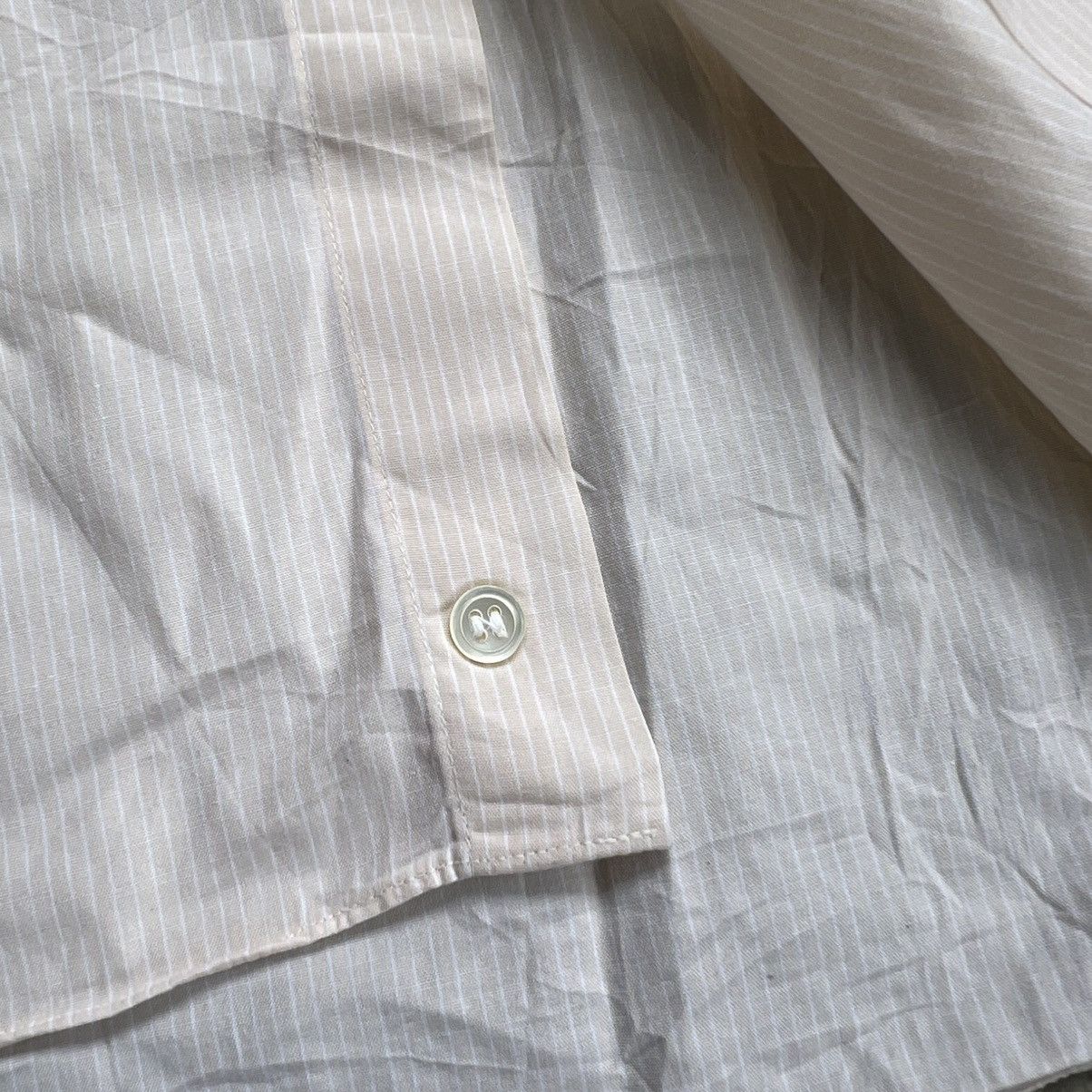 Yves Saint Laurent 1990s YSL Stripe Longsleeve Button up Shirt Size US L / EU 52-54 / 3 - 6 Thumbnail