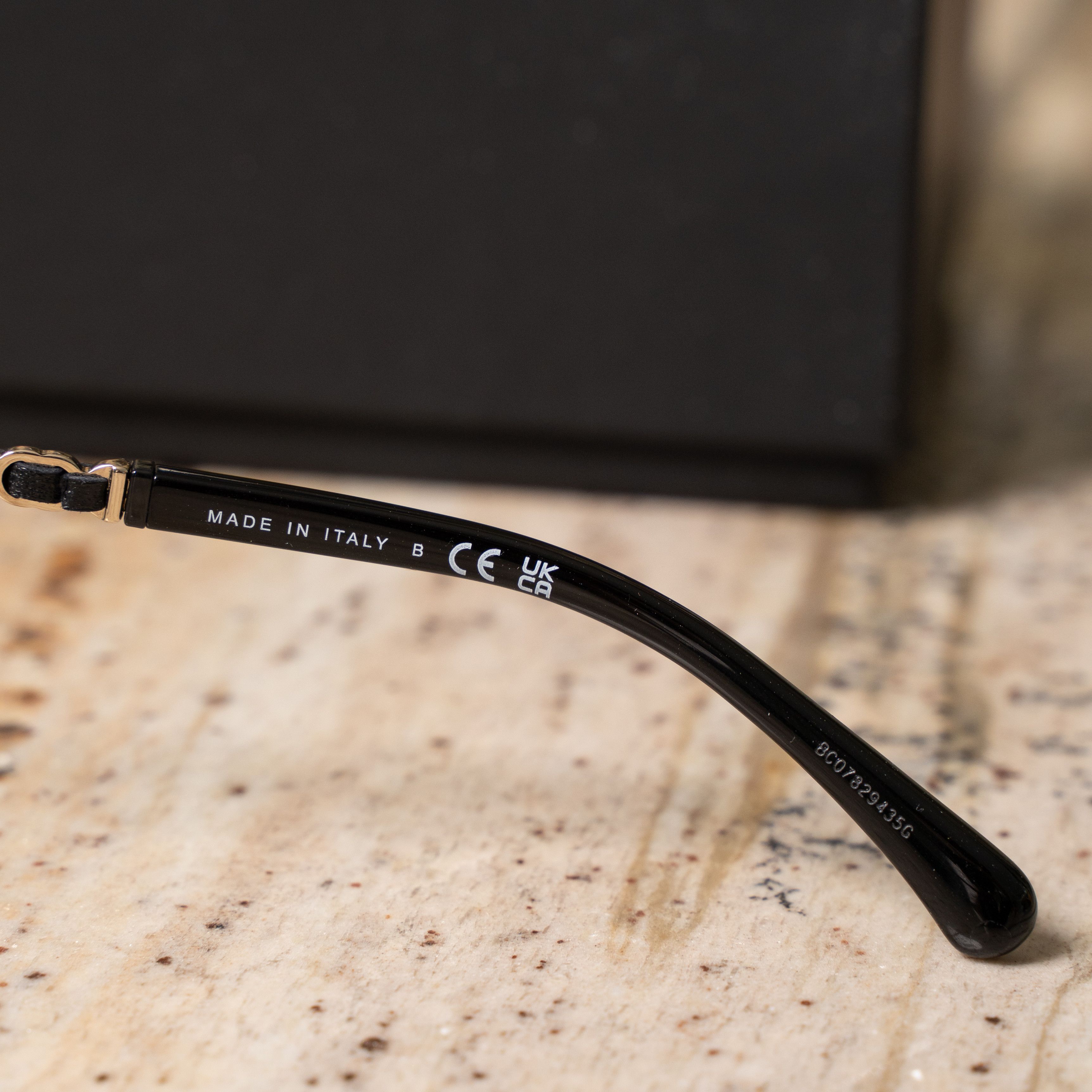 Chanel CHANEL 0CH3408Q C622 Sunglasses BLACK Size ONE SIZE - 6 Thumbnail