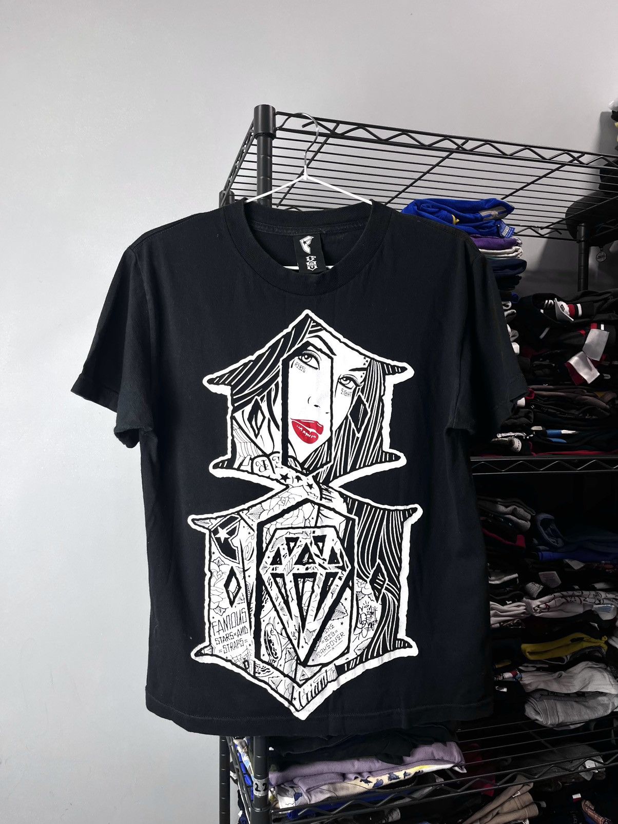 Famous Stars And Straps Vintage FSAS Famous Stars And Straps x Rebel 8 T Shirt Size US M / EU 48-50 / 2 - 1 Thumbnail