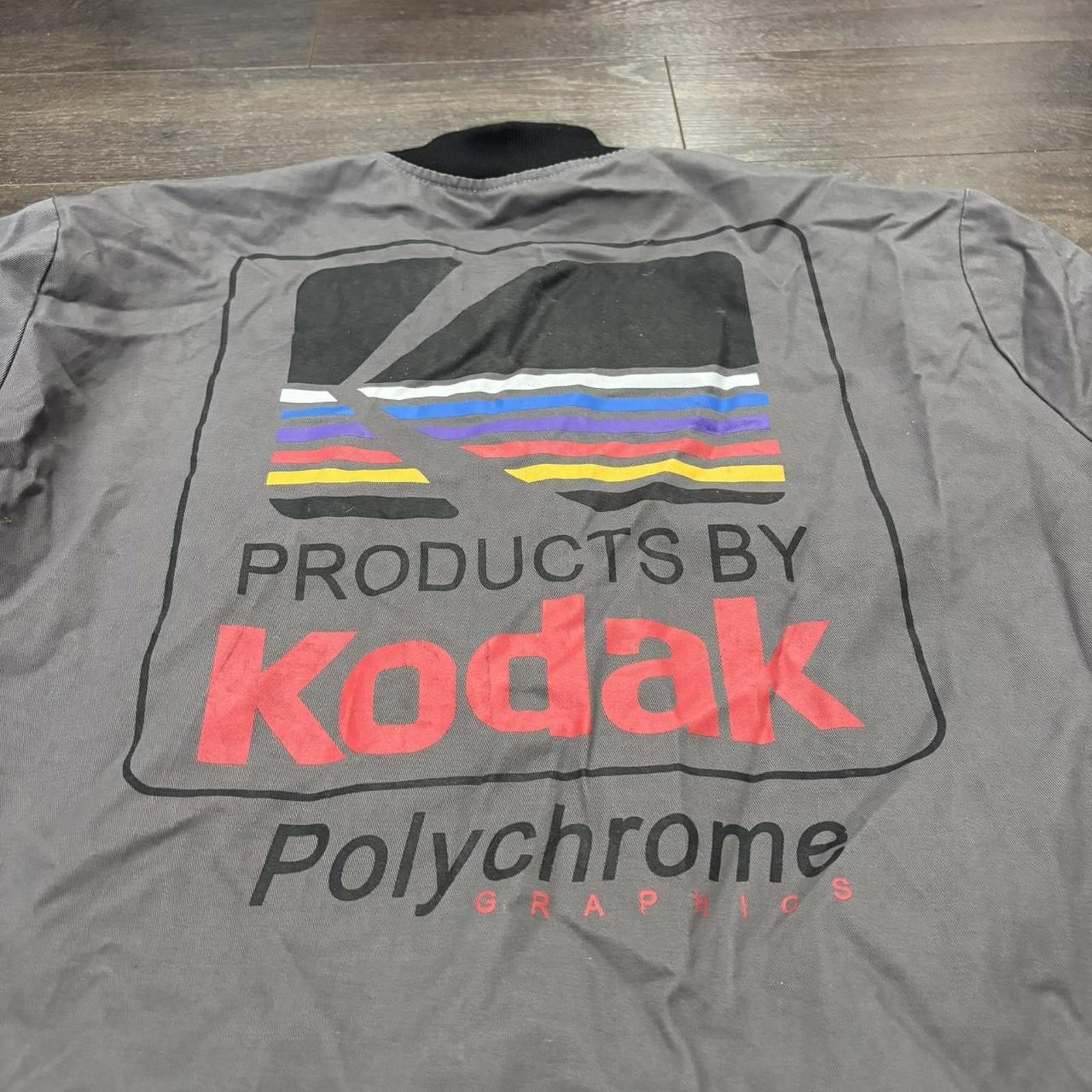 Kodak vintage Kodak polychrome graphics film light jacket Size US L / EU 52-54 / 3 - 4 Thumbnail