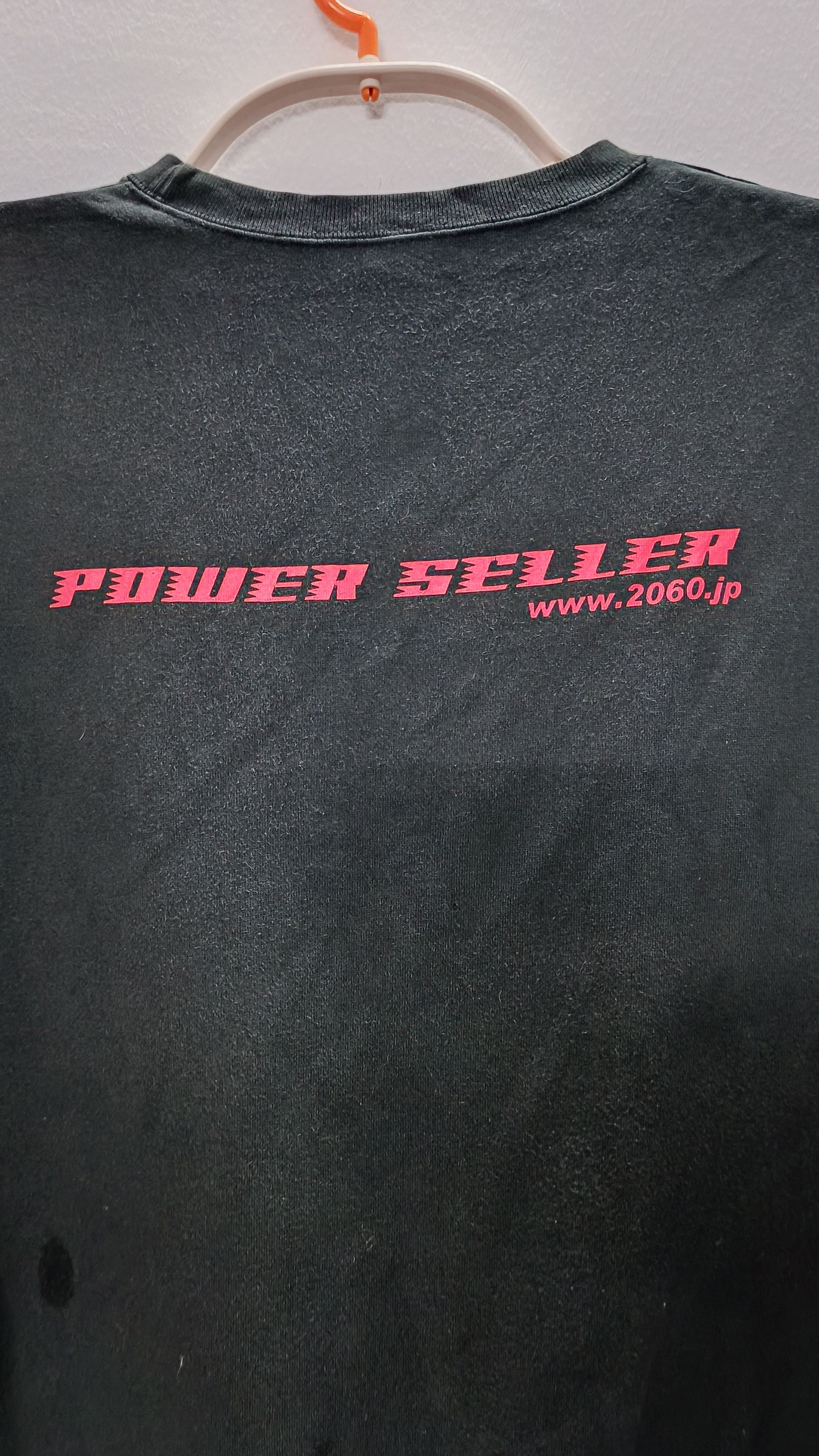 Japanese Brand × Vintage Vintage Look Japanese Power Seller Black Sweatshirts Size US XL / EU 56 / 4 - 6 Thumbnail