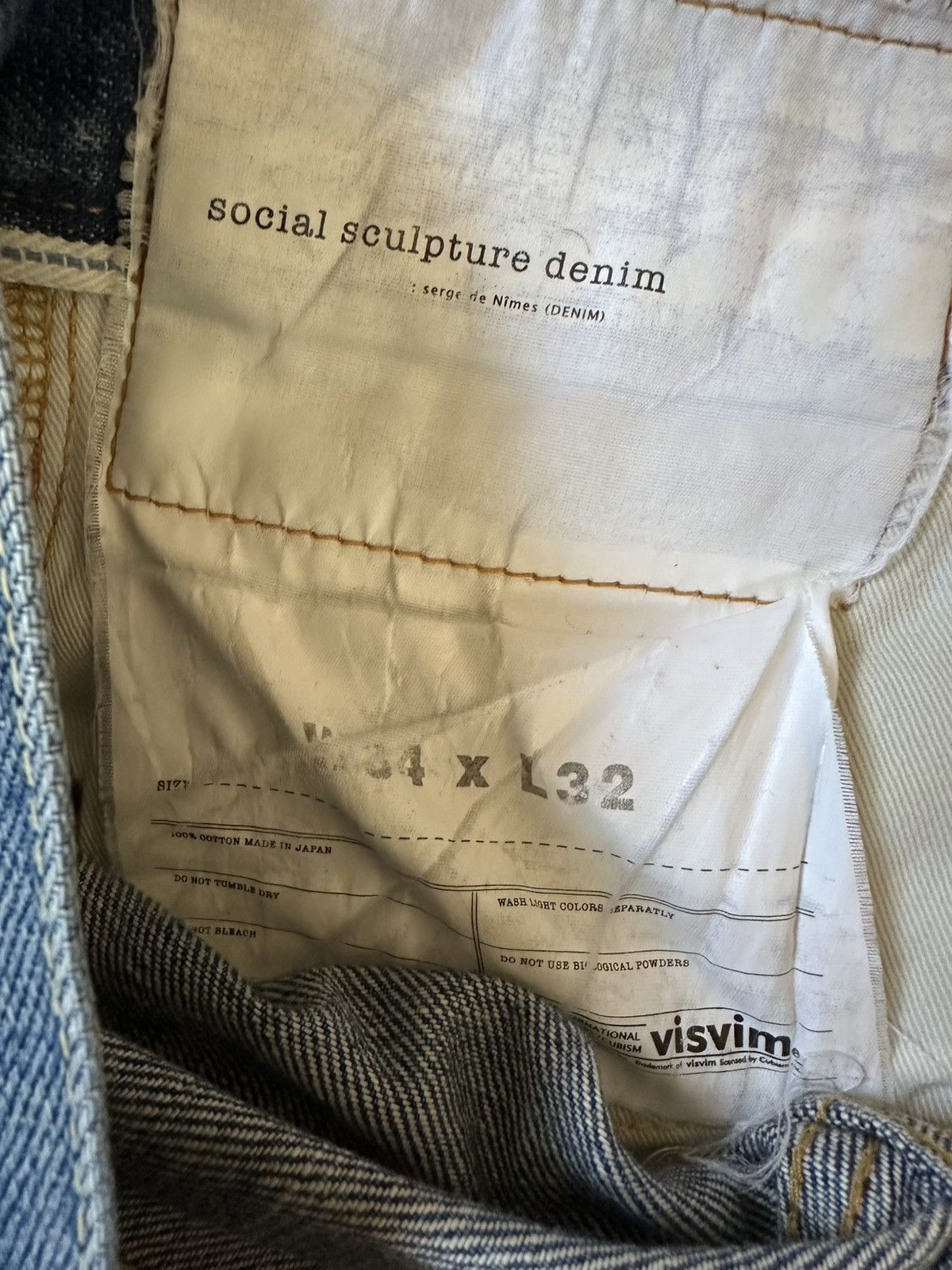 Visvim Visvim social sculpture denim Size US 32 / EU 48 - 8 Thumbnail