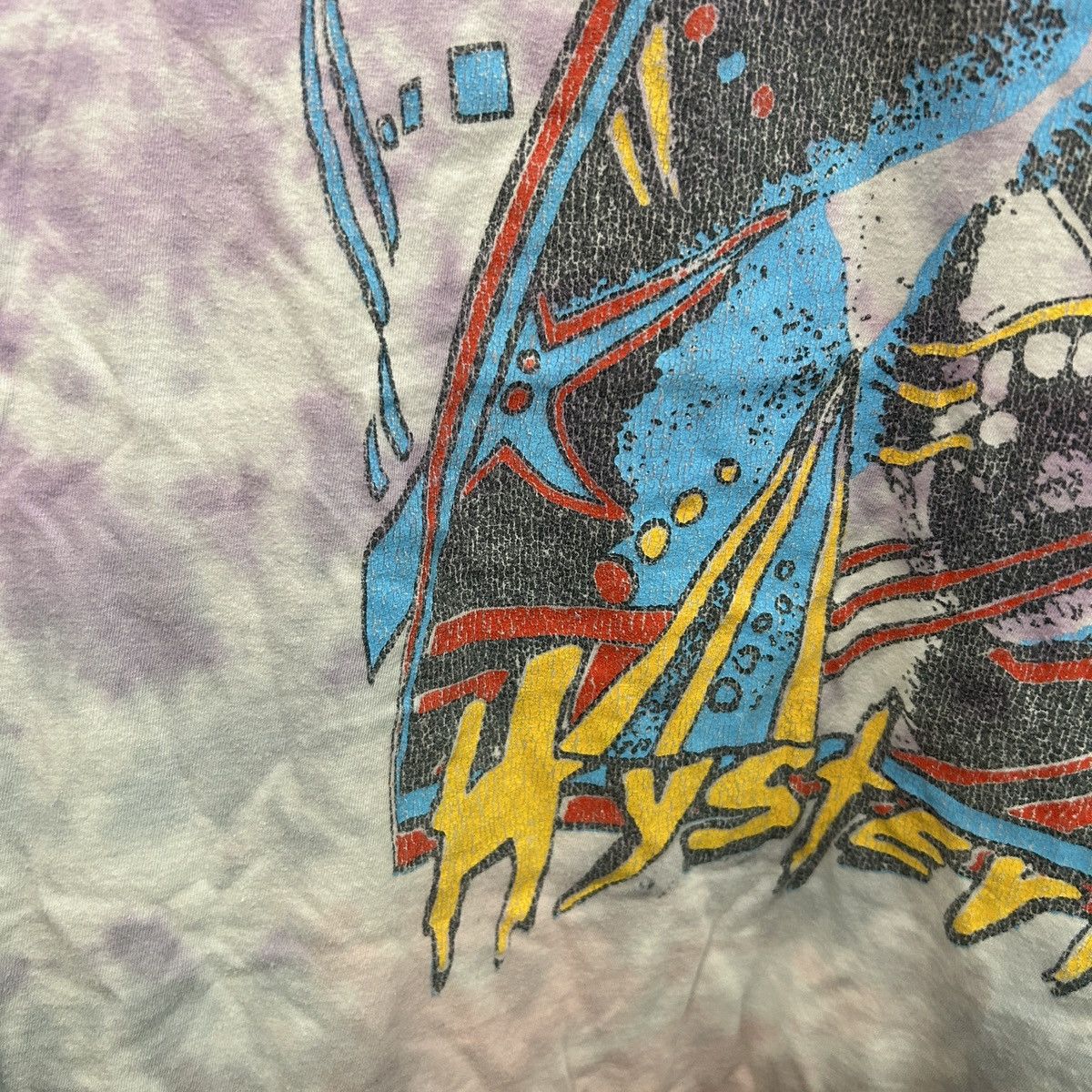 Def Leppard Def Leppard Hysteria Purple Tie Dye Tshirt Size XL - "Peggy" Size US XL / EU 56 / 4 - 14 Thumbnail