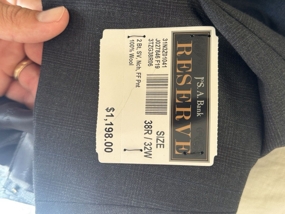 Jos. A. Bank Jos. A. Bank Reserve Wool Suit Size 38R - 5 Thumbnail