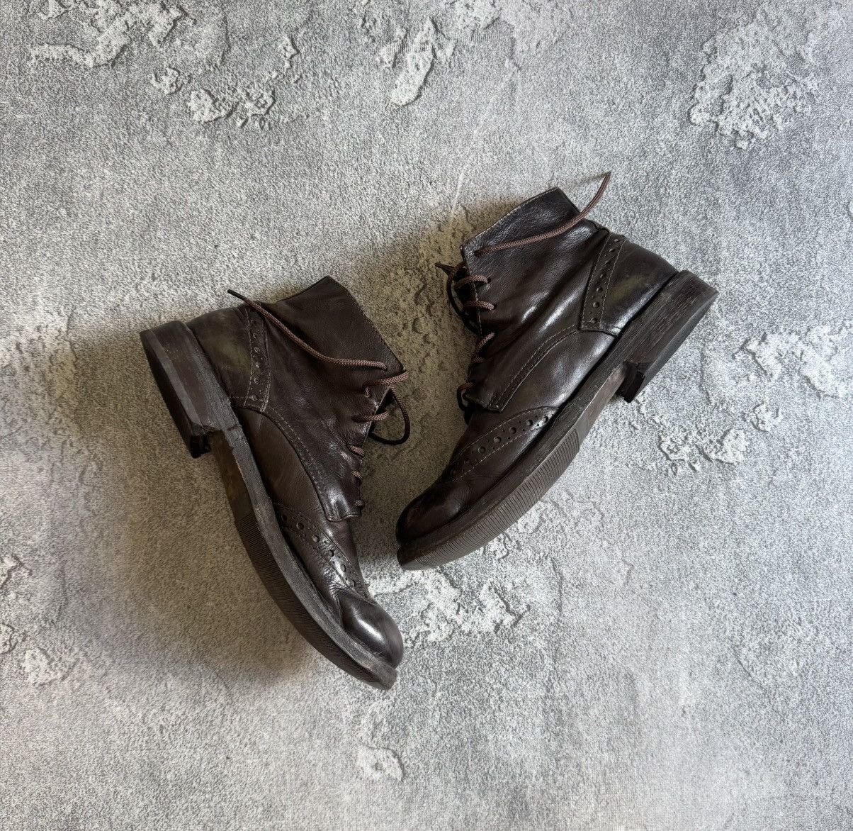 MoMA MOMA 42size brown leather high boots shoes vintage retro Size US 9 / EU 42 - 11 Thumbnail
