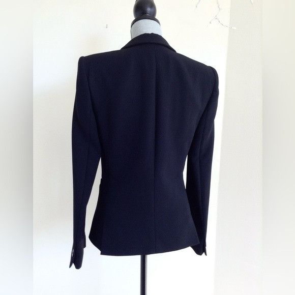 Giorgio Armani Giorgio Armani Black Tailored Single-Button Blazer IT 40 US Size S / US 4 / IT 40 - 8 Thumbnail