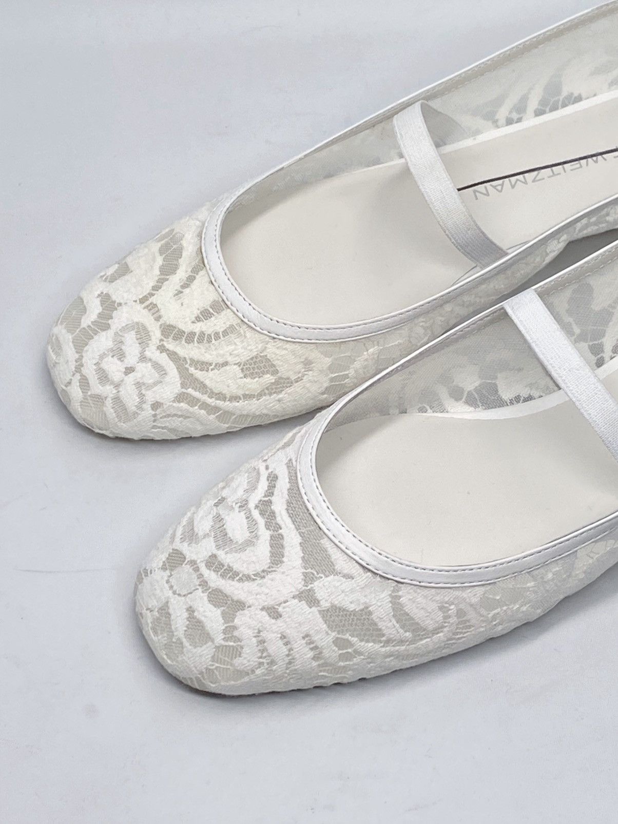 Stuart Weitzman Stuart Weitzman Arabella Lace Ballet Flats size 8.5 Size US 8.5 / IT 38.5 - 8 Thumbnail