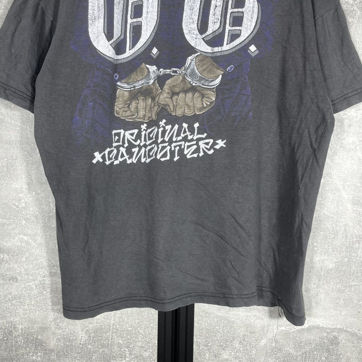 Rap Tees VINTAGE 90s ICE T TRASHED RAP TEE TSHIRT FADED ICE CUBE RARE Size US XL / EU 56 / 4 - 16 Thumbnail