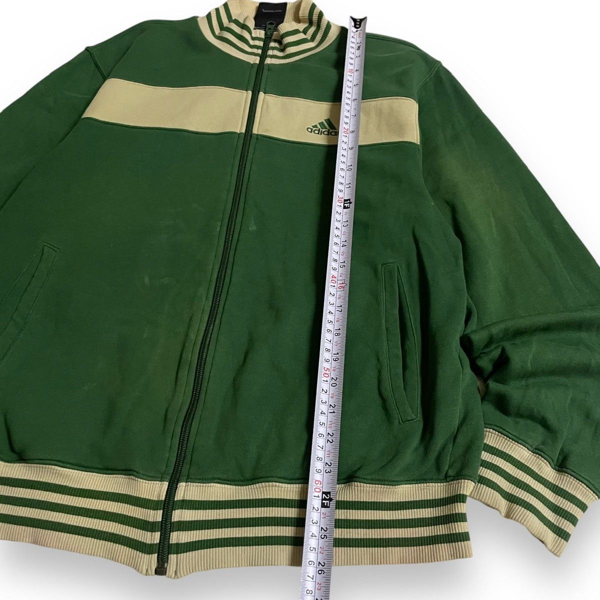 Adidas Vintage Adidas Zipper Retro Vibe Colourway Trademark Size US M / EU 48-50 / 2 - 9 Thumbnail