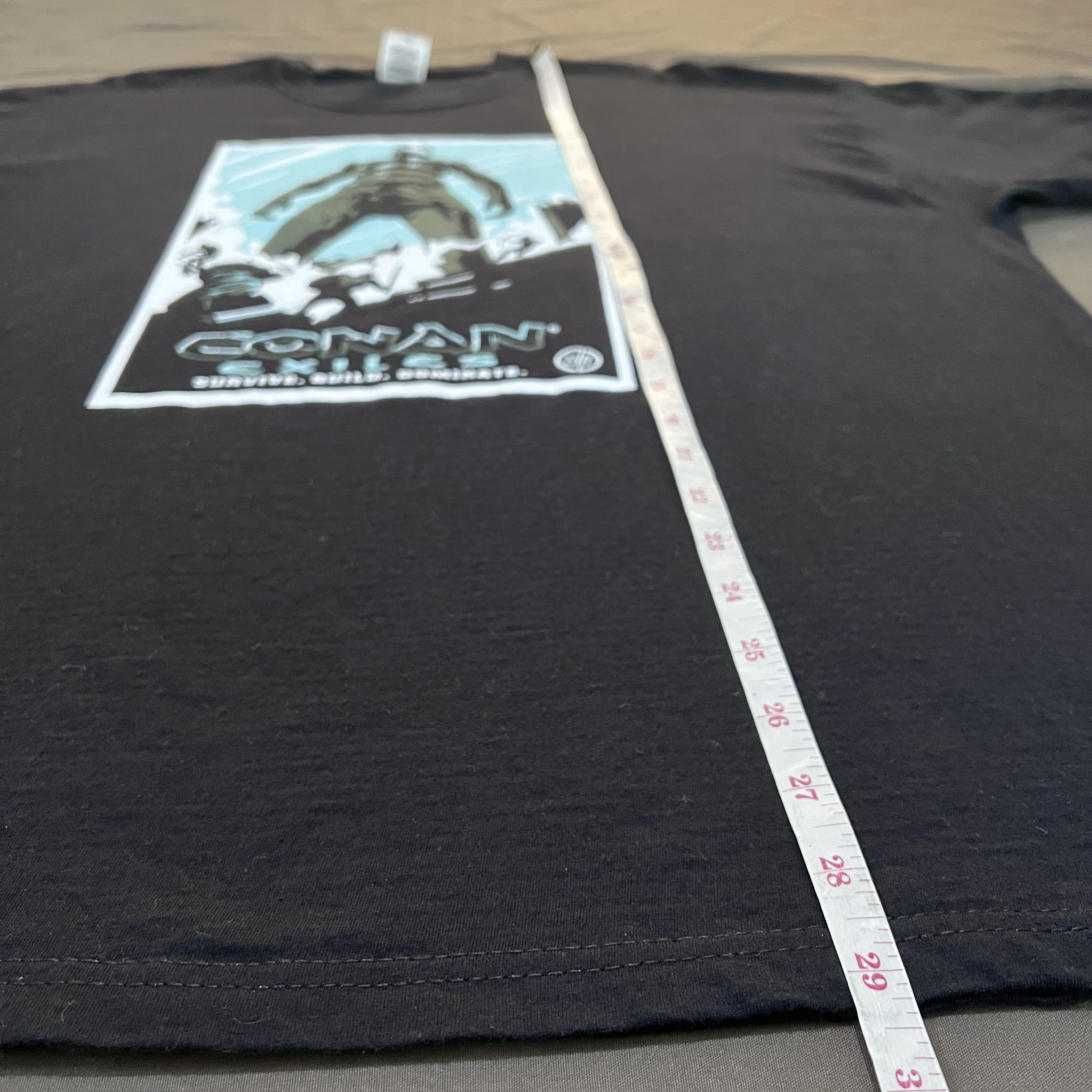 Playstation Conan Exiles survival video game Promo Tee 2XL Size US XXL / EU 58 / 5 - 8 Thumbnail