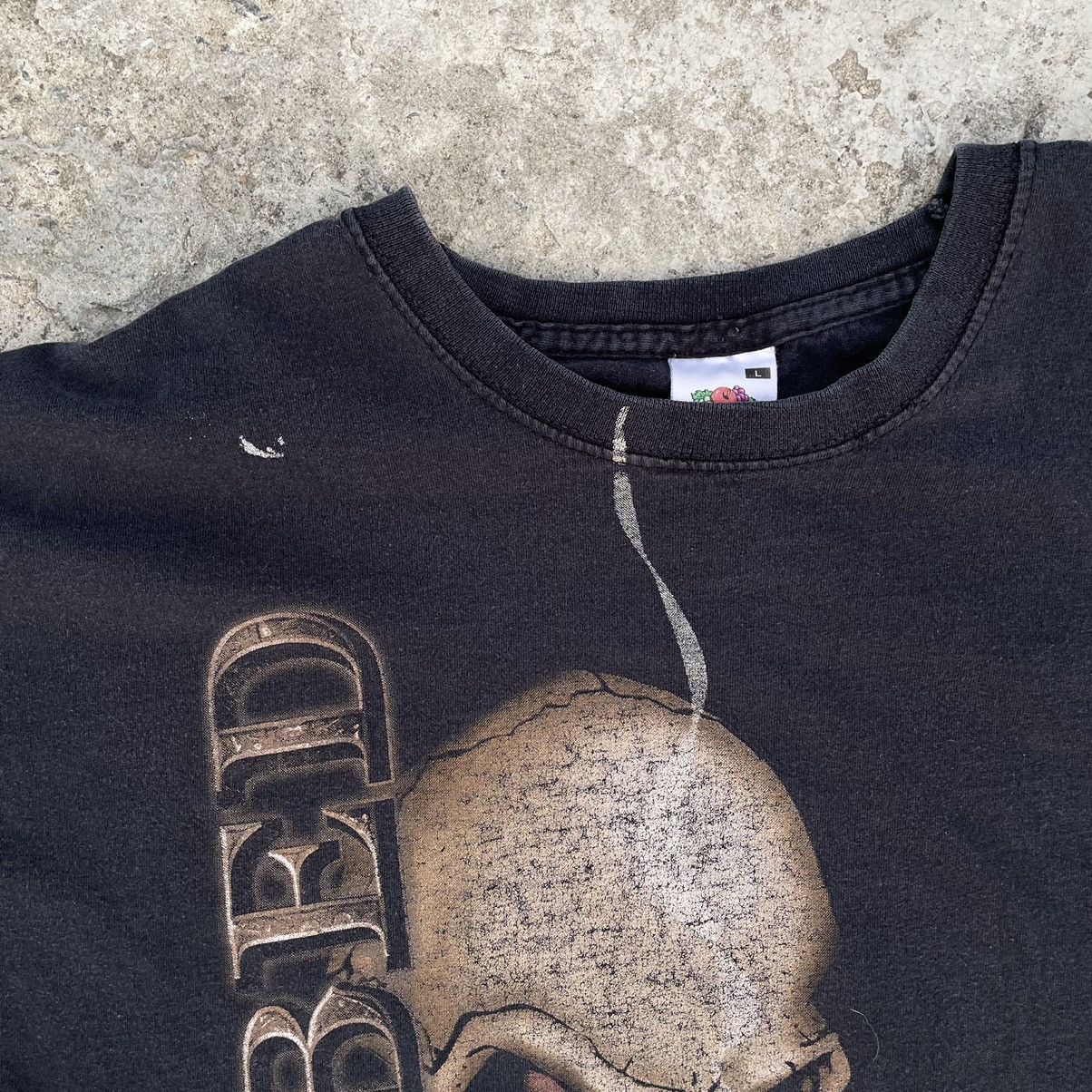 Vintage Vintage Disturbed T-shirts Rock Band Tee 90s Big Logo Y2K Size US L / EU 52-54 / 3 - 4 Thumbnail