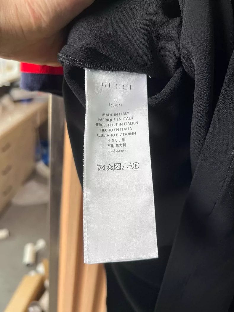 Gucci Gucci FW21 contrasting edge V-neck 7-point long-sleeved dre Size XS / US 0-2 / IT 36-38 - 4 Thumbnail