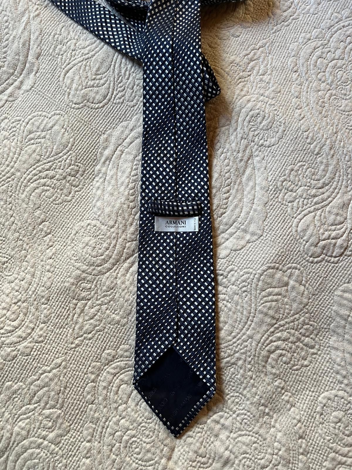 Armani Collezioni Armani Collezioni exclusive long silk tie Size 46 - 2 Thumbnail