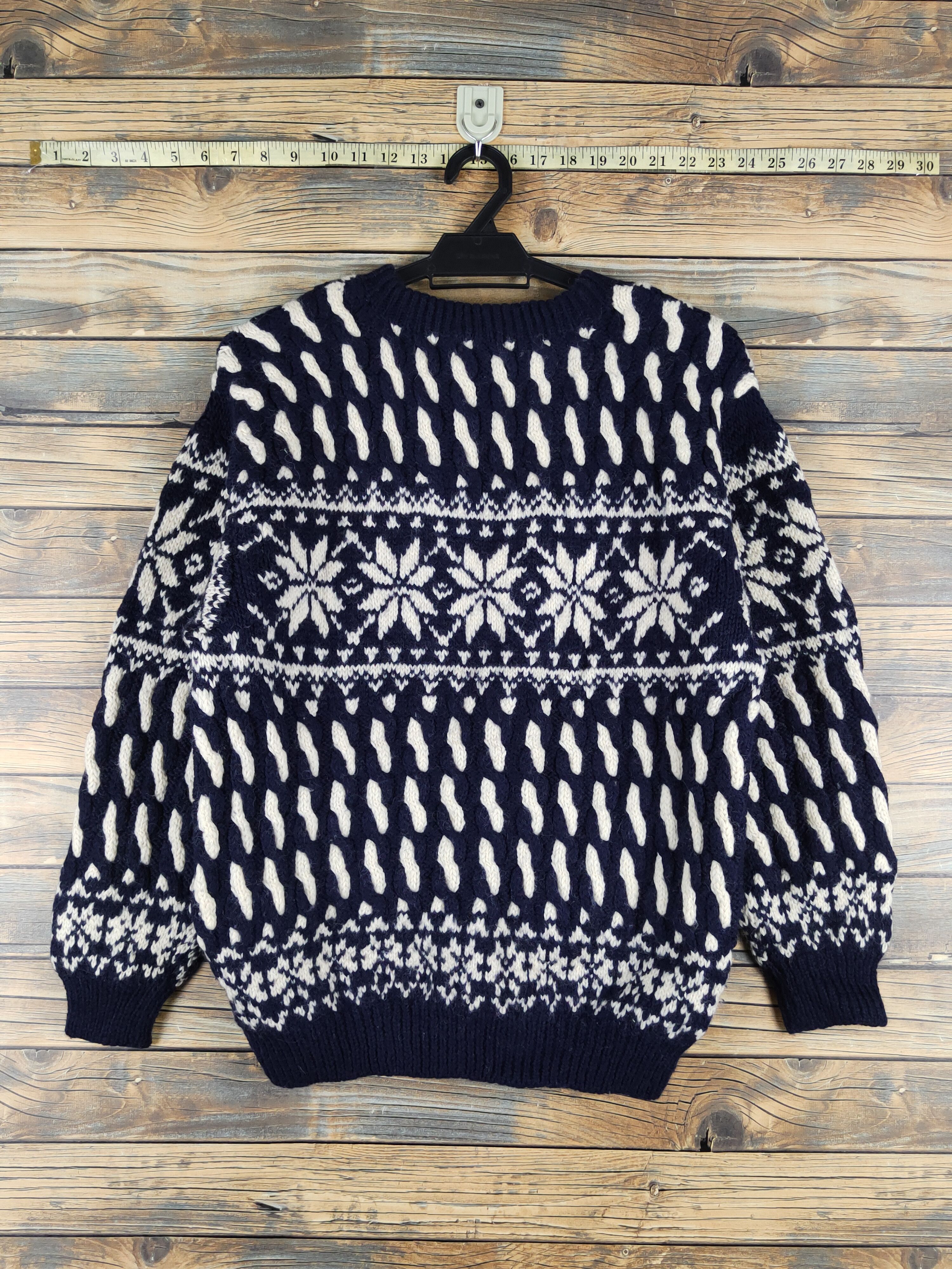Japanese Brand Mind More Navy Knitwear Sweatshirts #W1937 Size M / US 6-8 / IT 42-44 - 7 Thumbnail