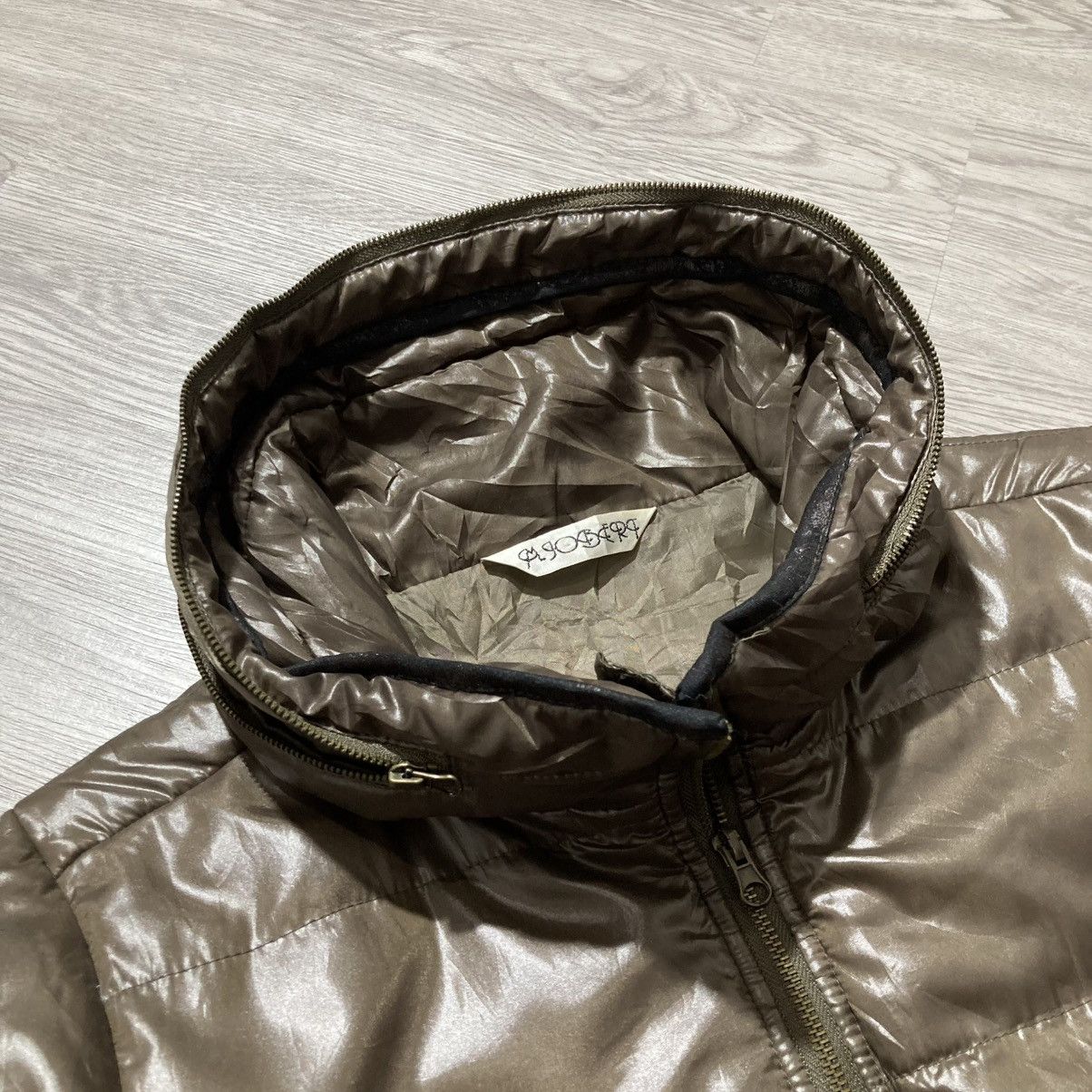 GOA 2000s M Robert Puffer Down Jacket Goa Apocalypse Bono Style Size US M / EU 48-50 / 2 - 9 Thumbnail