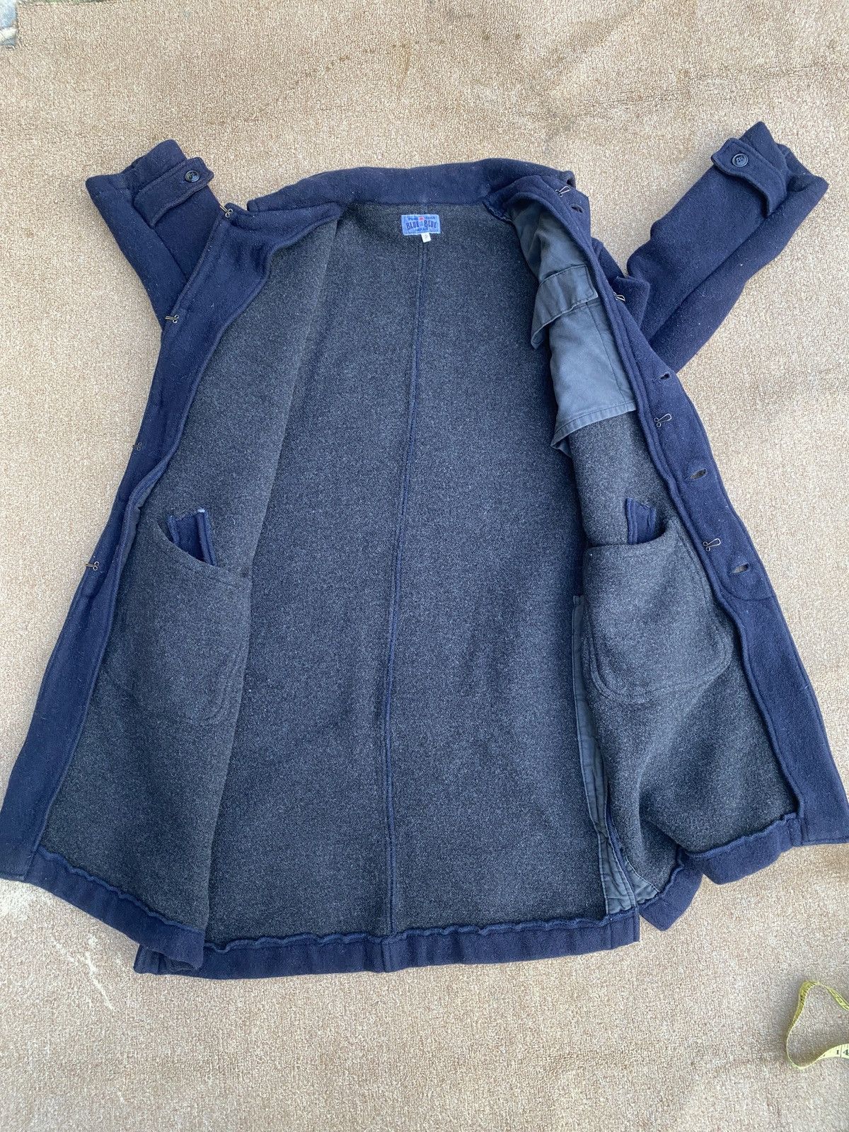 Blue Blue Japan Vintage blue blue woll jacket Size US M / EU 48-50 / 2 - 13 Thumbnail