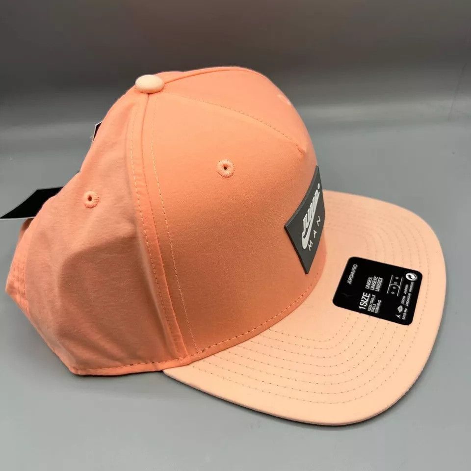 Jordan Brand Air Jordan Pro Hat Men Orange Jumpman Nike Snap Back Cap New Size ONE SIZE - 3 Thumbnail