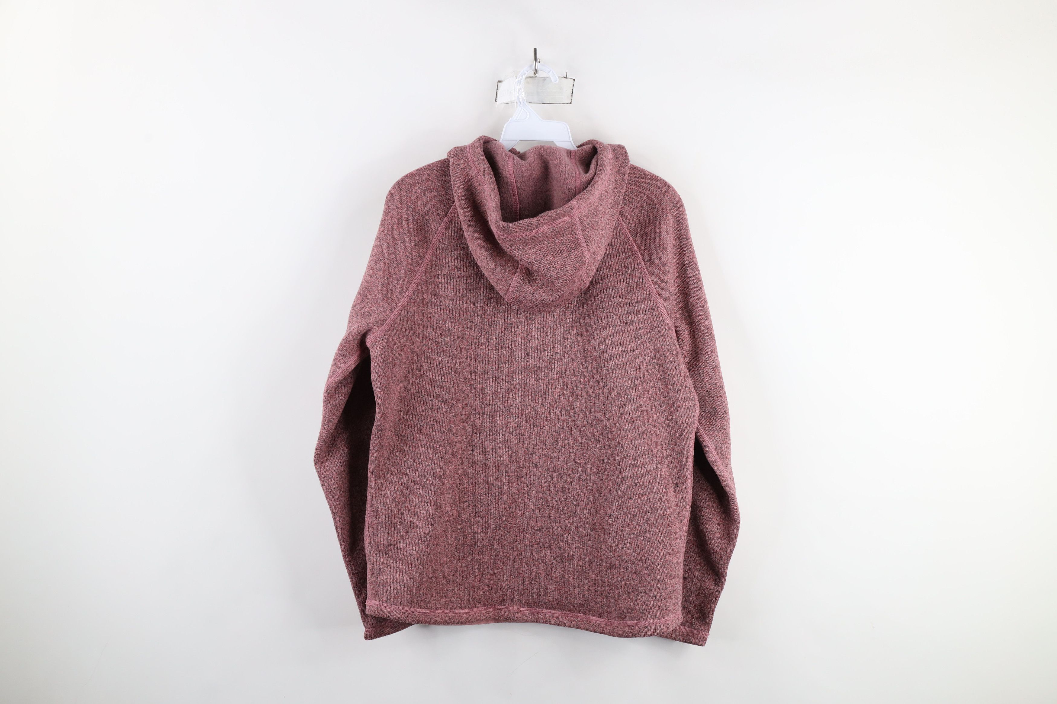 The North Face × Vintage The North Face Crescent Hooded 1/4 Zip Fleece Sweater Size M / US 6-8 / IT 42-44 - 10 Thumbnail