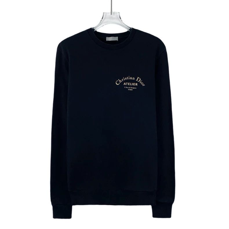 Dior Dior Black logo letter print cotton round-neck long-sleeved Size US XS / EU 42 / 0 - 1 Thumbnail
