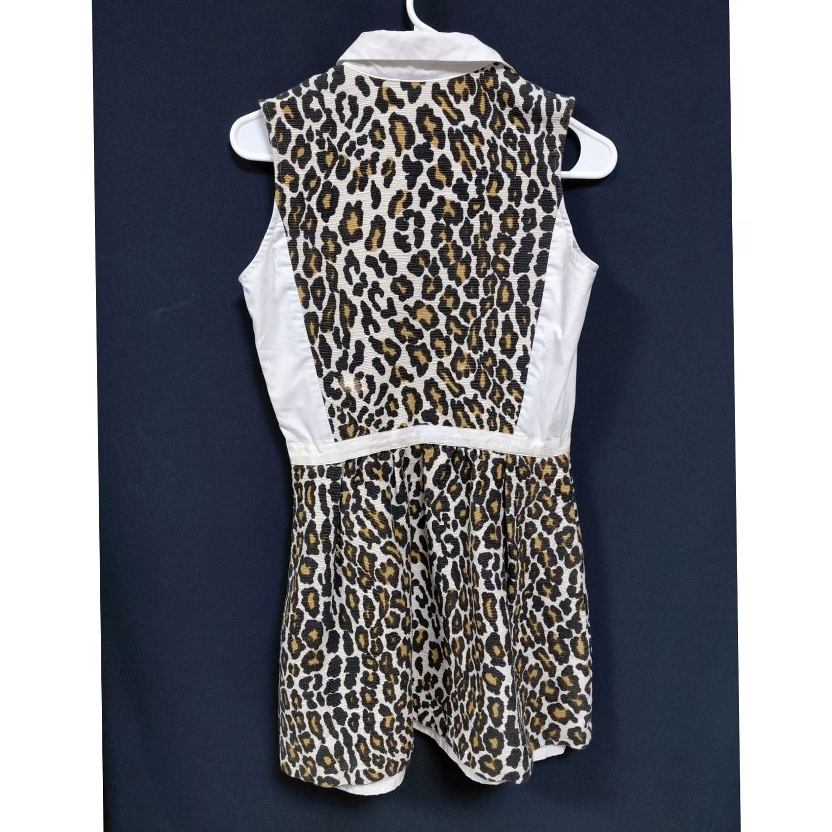 Sea New York Sea New York Leopard Print Short Dress - Womens Casual Size 26" / US 2 / IT 38 - 2 Thumbnail