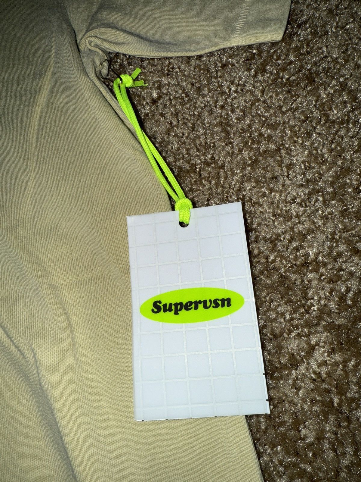 Supervsn Olive Colored “How You Gon Win” T By Supervsn Studios Size US M / EU 48-50 / 2 - 6 Thumbnail