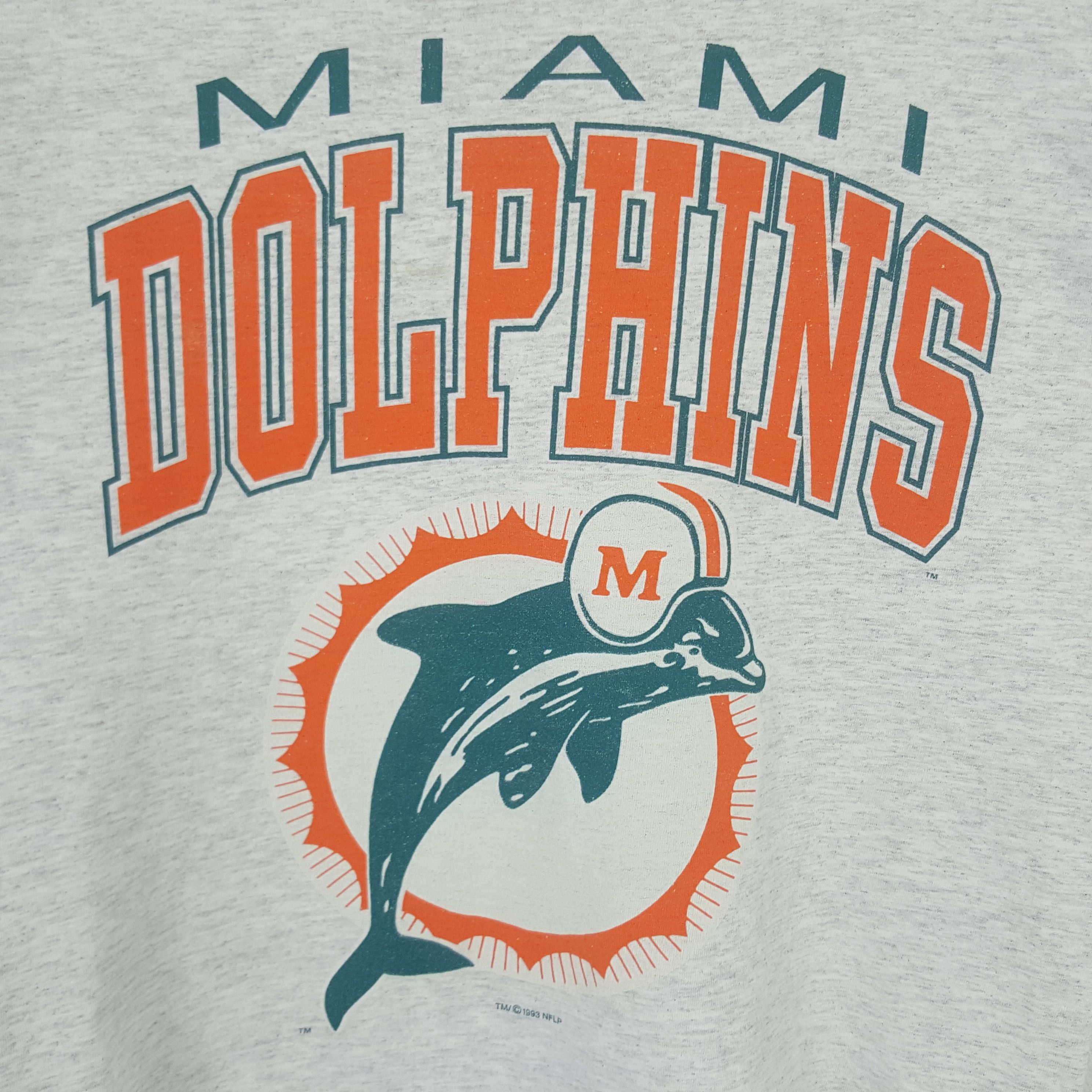 NFL × Starter × Vintage Vintage Miami Dolphins American Football Team Tshirt C276N80 Size US M / EU 48-50 / 2 - 2 Thumbnail