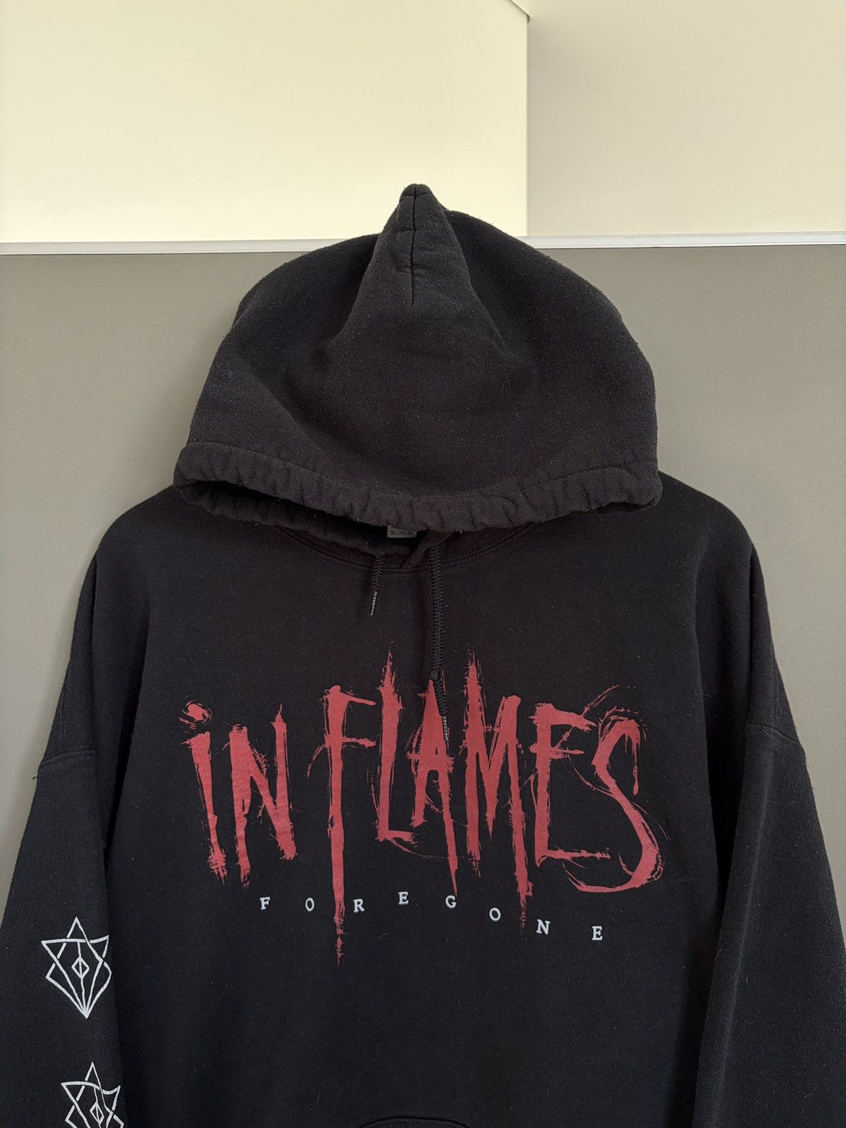 Band Tees In Flames Foregone Metal Black Hoodie Size US XXL / EU 58 / 5 - 4 Thumbnail