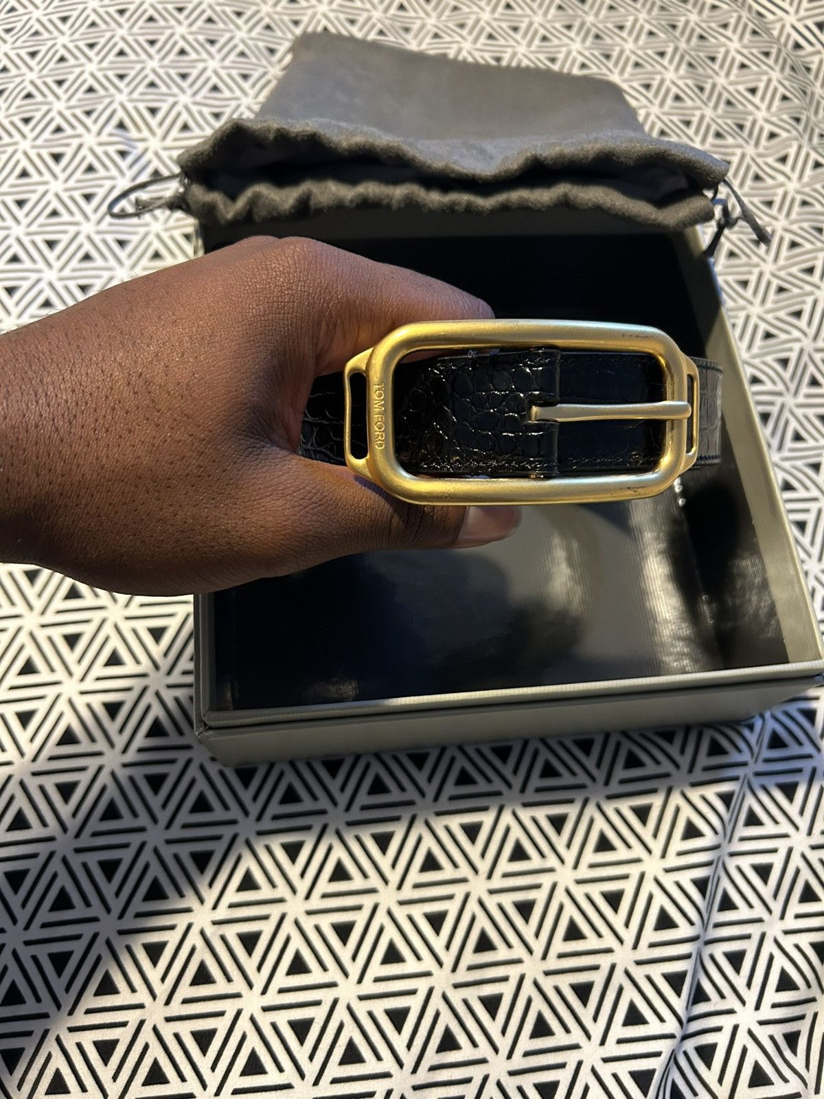 Tom Ford Tom Ford belt Size 36 - 1 Thumbnail