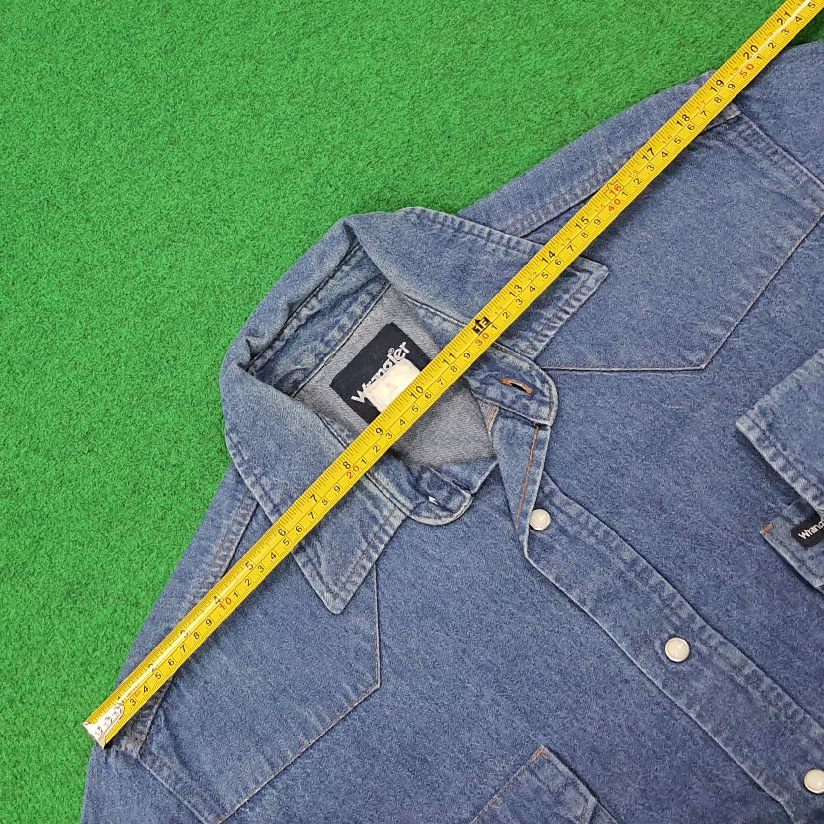 Wrangler Vintage Wrangler Denim Western Rugged Ranchwear C276N23 Size US L / EU 52-54 / 3 - 9 Thumbnail