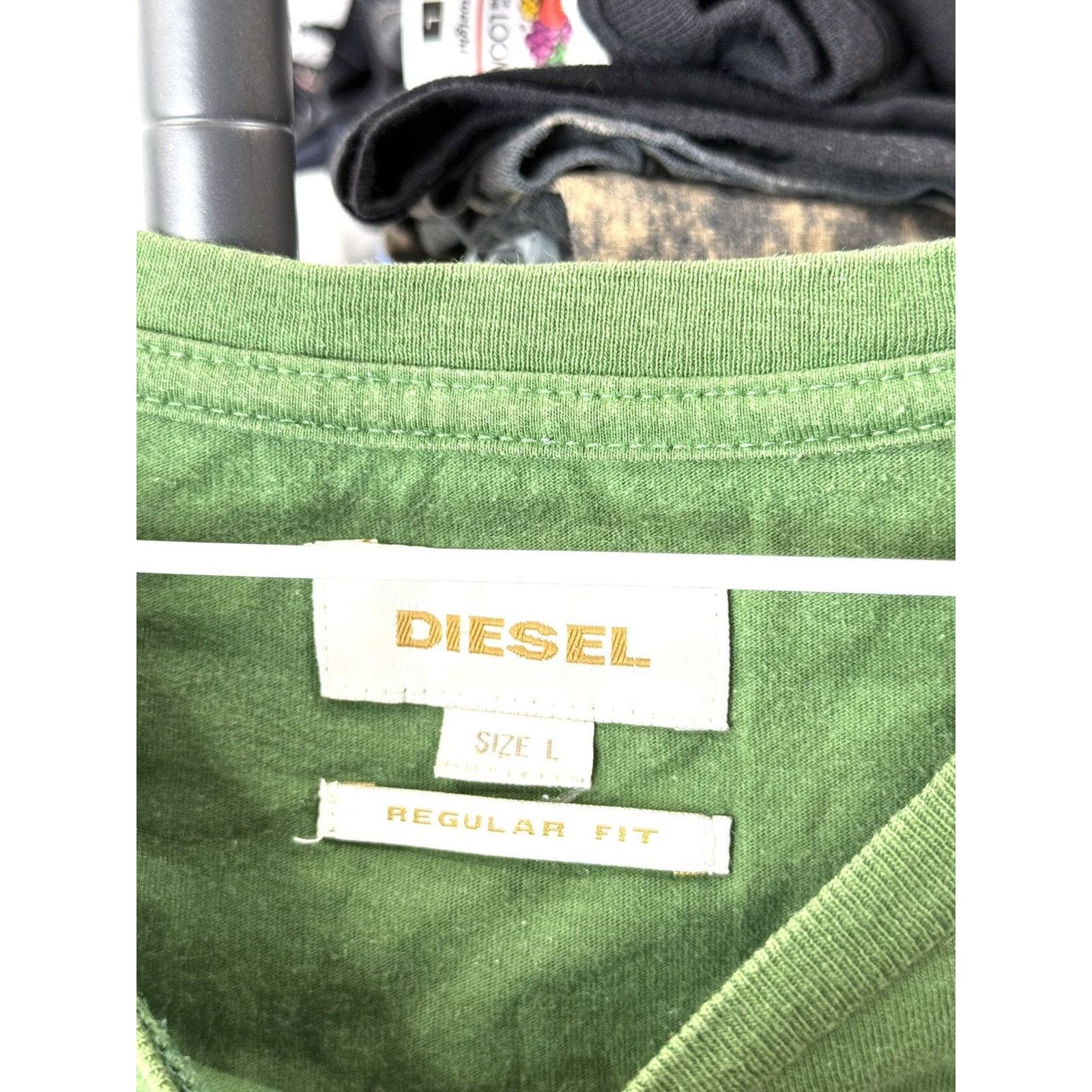 Diesel Vintage Diesel T Shirt Archive Retro Streetwear Size US L / EU 52-54 / 3 - 4 Thumbnail