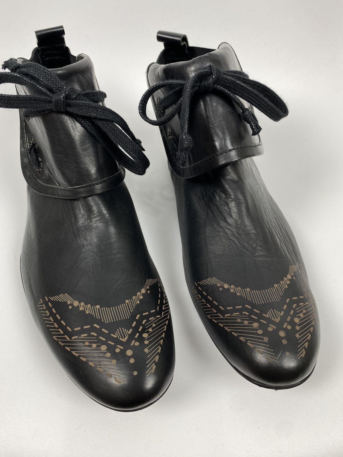 Marithe + Francois Girbaud Marithe Francois Girbaud Genuine Leather Boots Pattern 41 Size US 11 / IT 41 - 5 Thumbnail