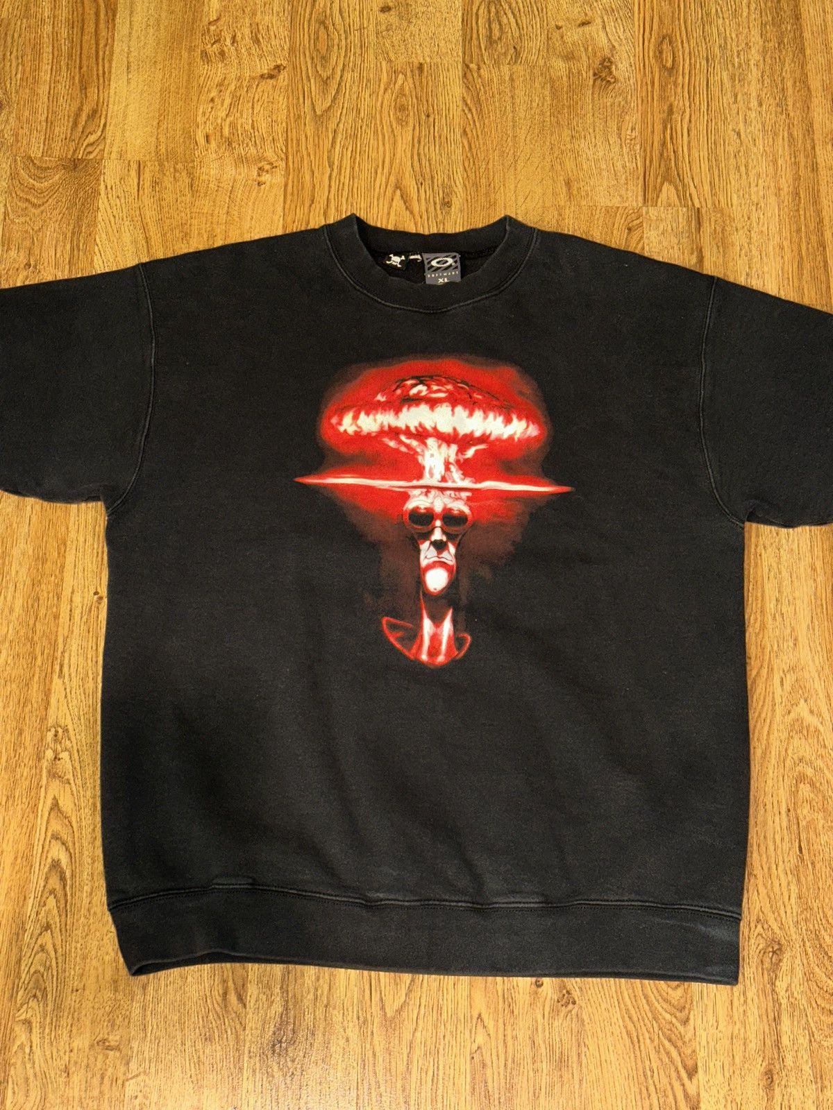 Oakley VTG Y2K Oakley Software Mad Scientist Pullover Sweatshirt XL Size US XL / EU 56 / 4 - 10 Thumbnail