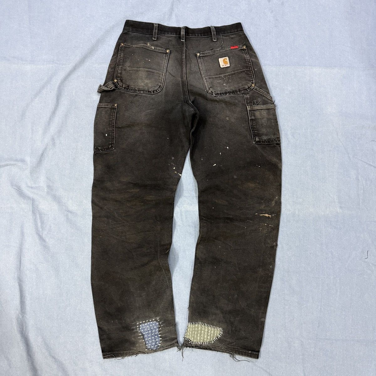 Carhartt Japanese Sashiko Carhartt Double Knee Denim Size US 32 / EU 48 - 10 Thumbnail
