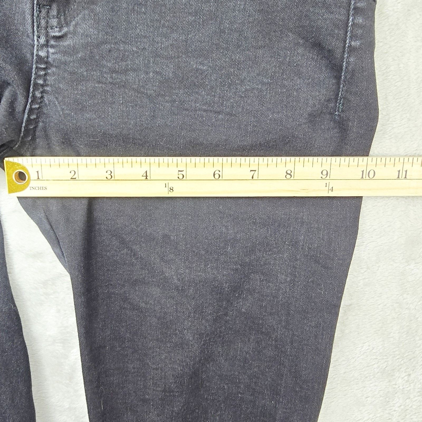 Juicy Couture Juicy Couture Capri Jeans Women Size 8 Black Strech 30x22 Size 30" / US 8 / IT 44 - 14 Thumbnail
