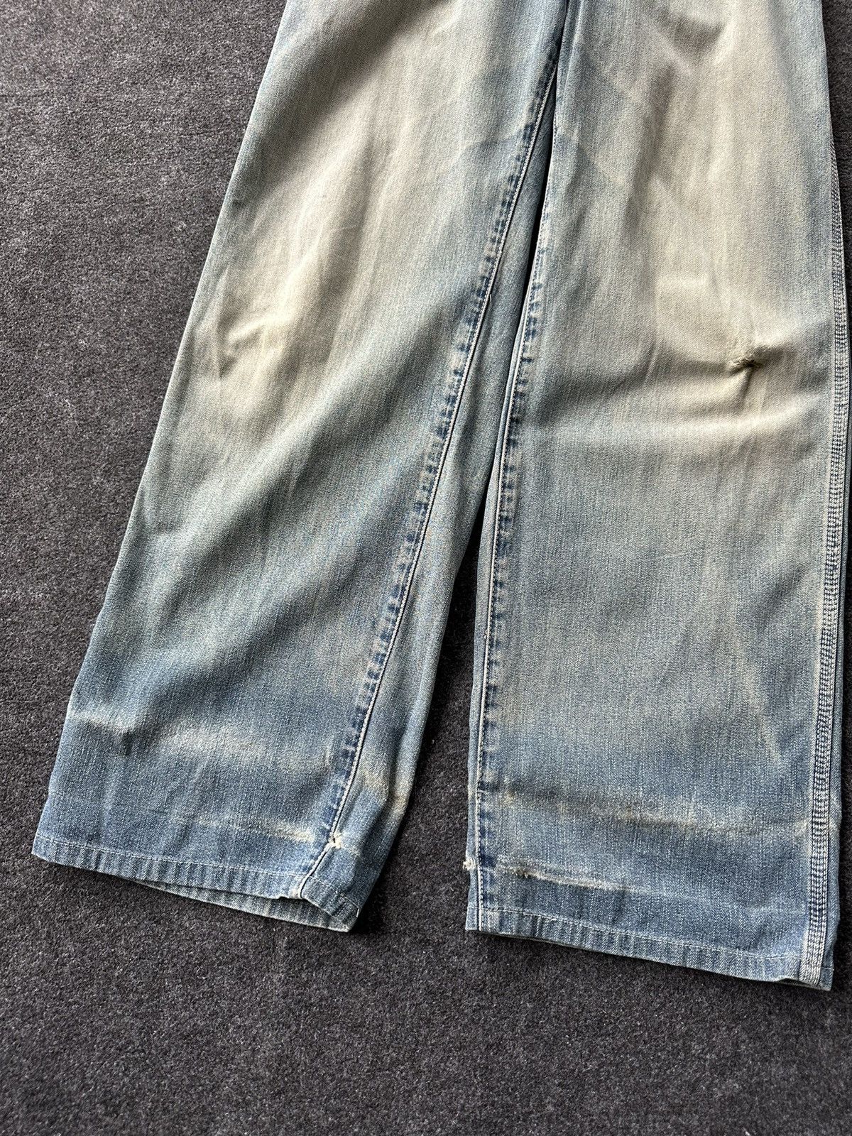 Carhartt Vintage Wrangler Blue Bell Overall Denim W30-32 D256 Size US 30 / EU 46 - 9 Thumbnail