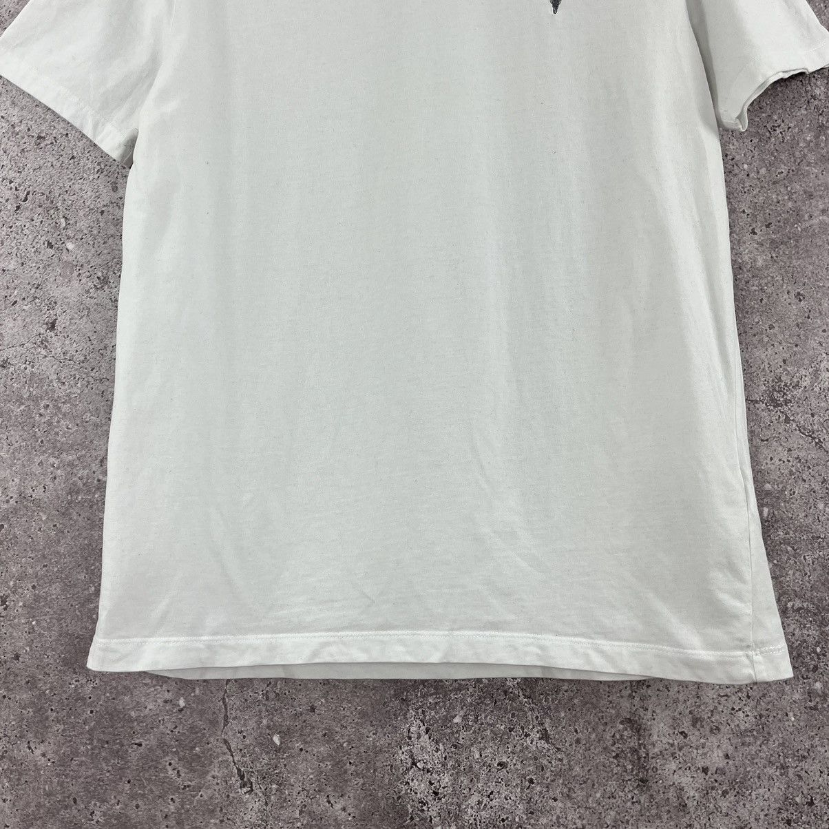 Allsaints Allsaints T-Shirt Basic Small Logo Embroidery Y2K White Sz M Size US M / EU 48-50 / 2 - 6 Thumbnail