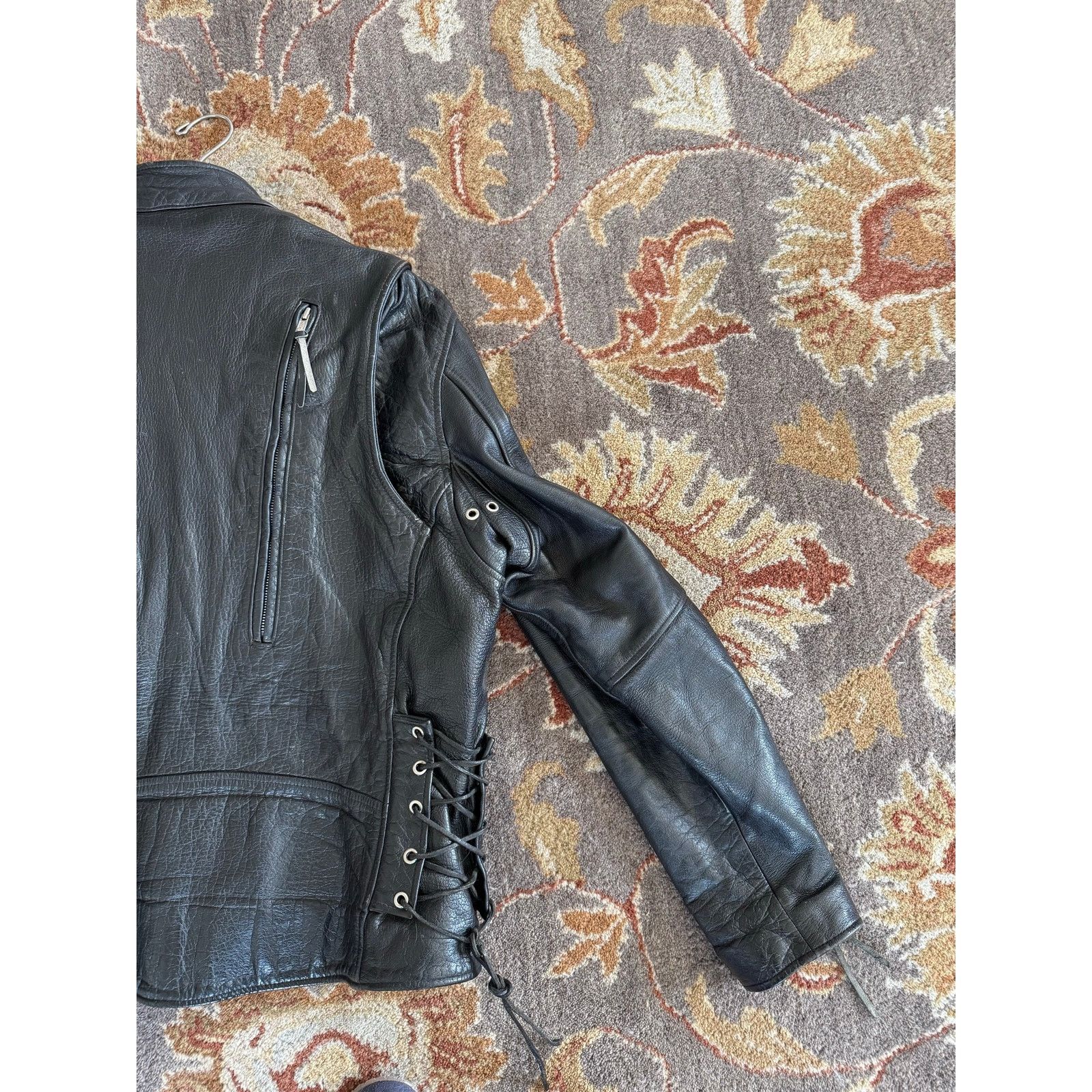 Other Vintage Bonus leather moto jacket size M rocker goth street Size M / US 6-8 / IT 42-44 - 8 Thumbnail