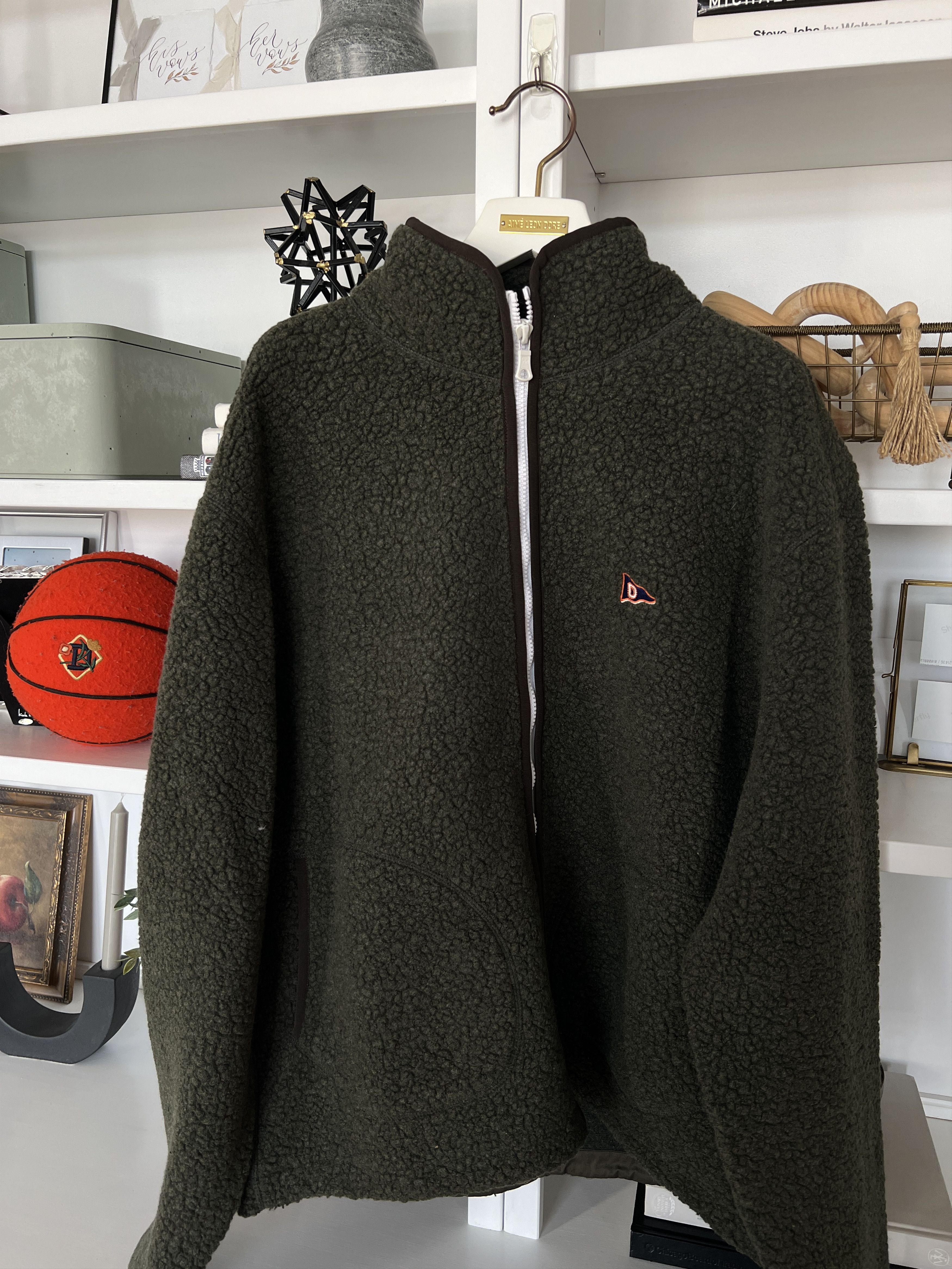 Drake's Drakes Wool Fleece Boucle Jacket Size US XL / EU 56 / 4 - 1 Thumbnail