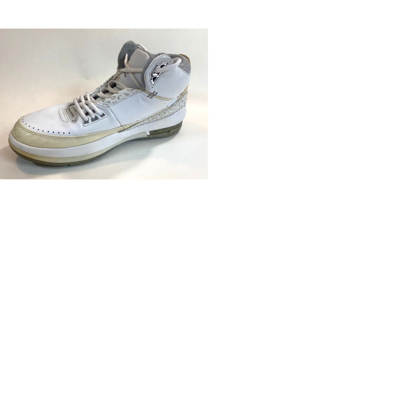 Nike Nike Air Jordan 2.5 Retro Triple White Men's Sneaker 2008 331987-107 Size US 10.5 Size ONE SIZE - 10 Thumbnail