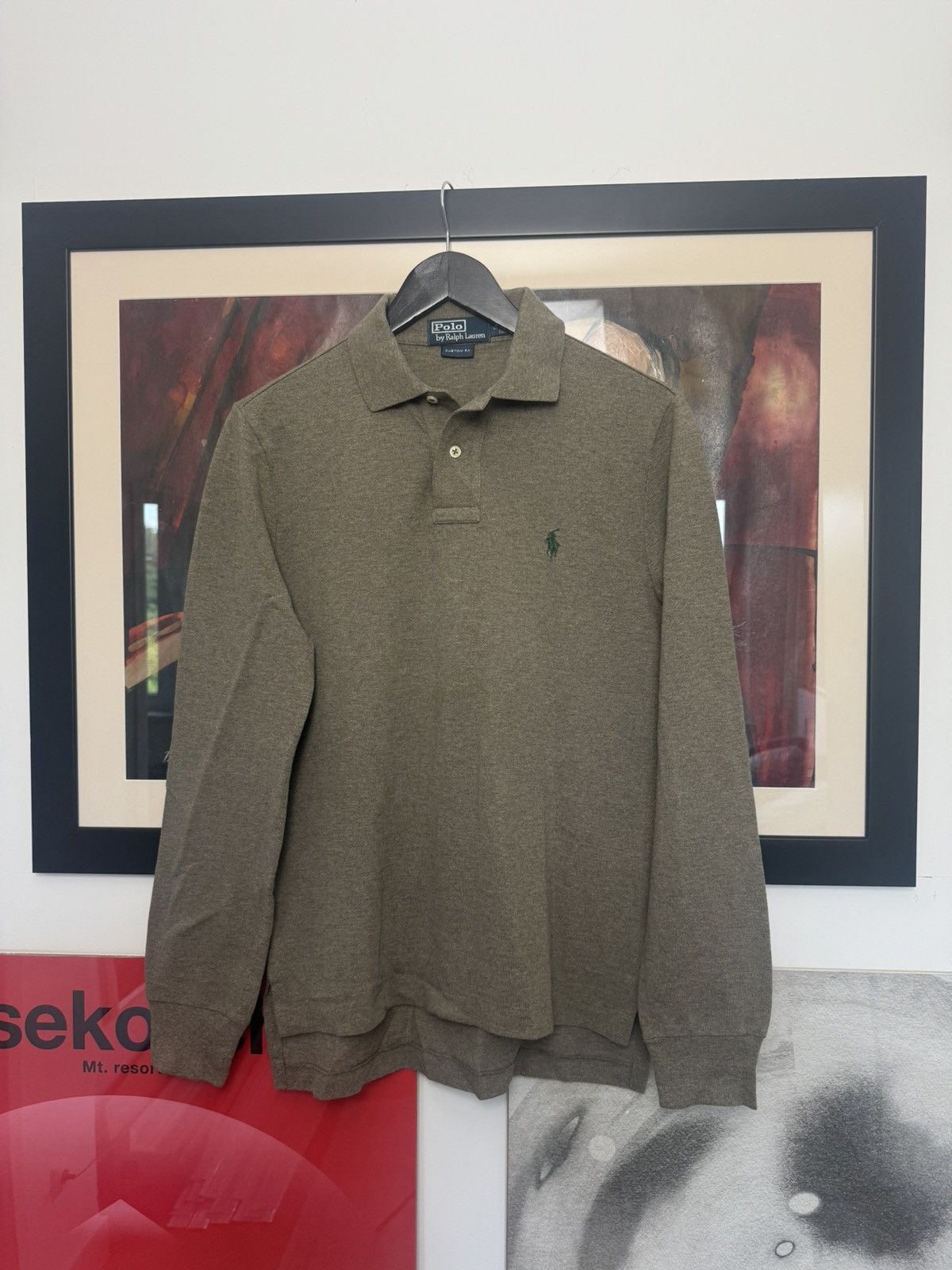 Polo Ralph Lauren Vintage Longsleeve Beige Casual Old Money