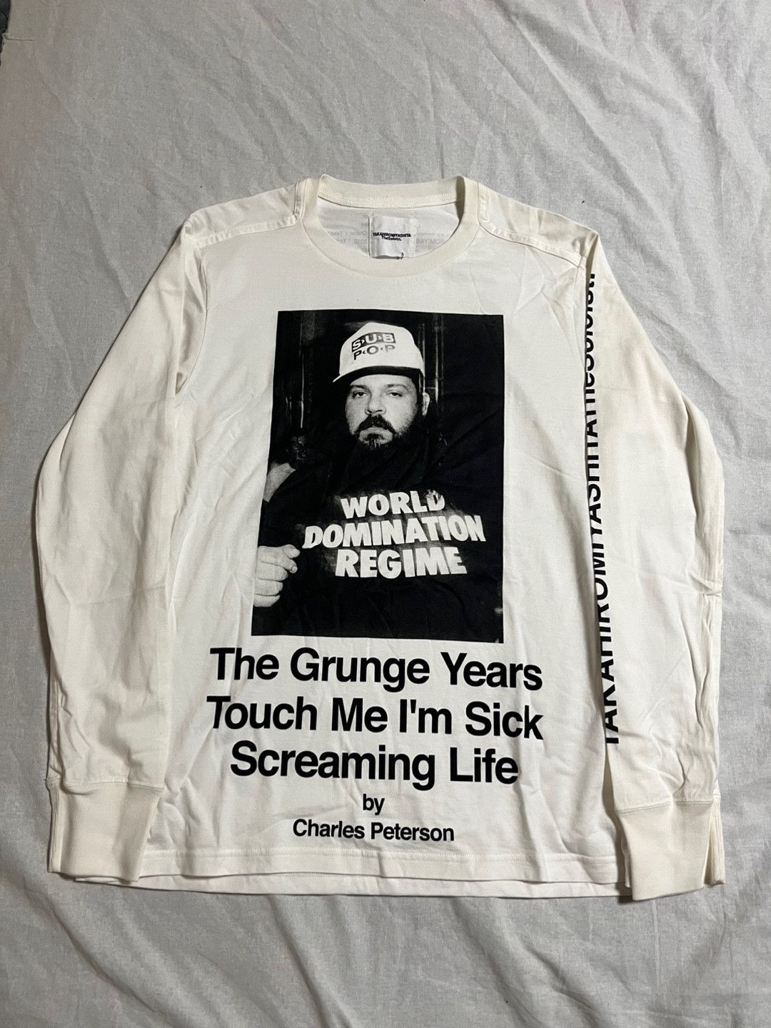 Takahiromiyashita The Soloist. 'CHARLES PETERSON' long sleeve t