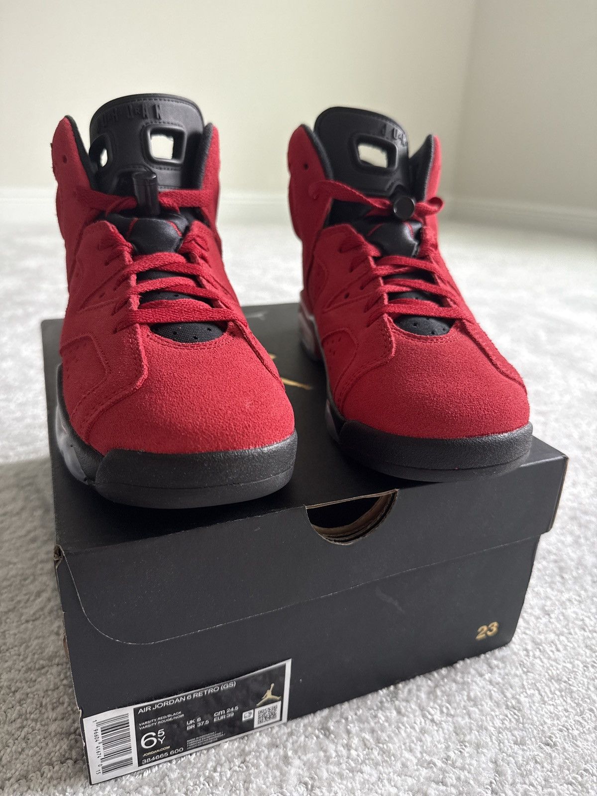 Jordan Brand Air jordan 6 Retro (GS) Size US 6.5 / EU 39-40 - 5 Thumbnail