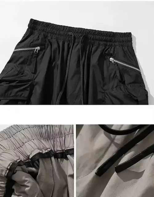 Japanese Brand × Jean 20SS Indigo Union Japan Black Worker Shorts Size US 31 - 3 Thumbnail