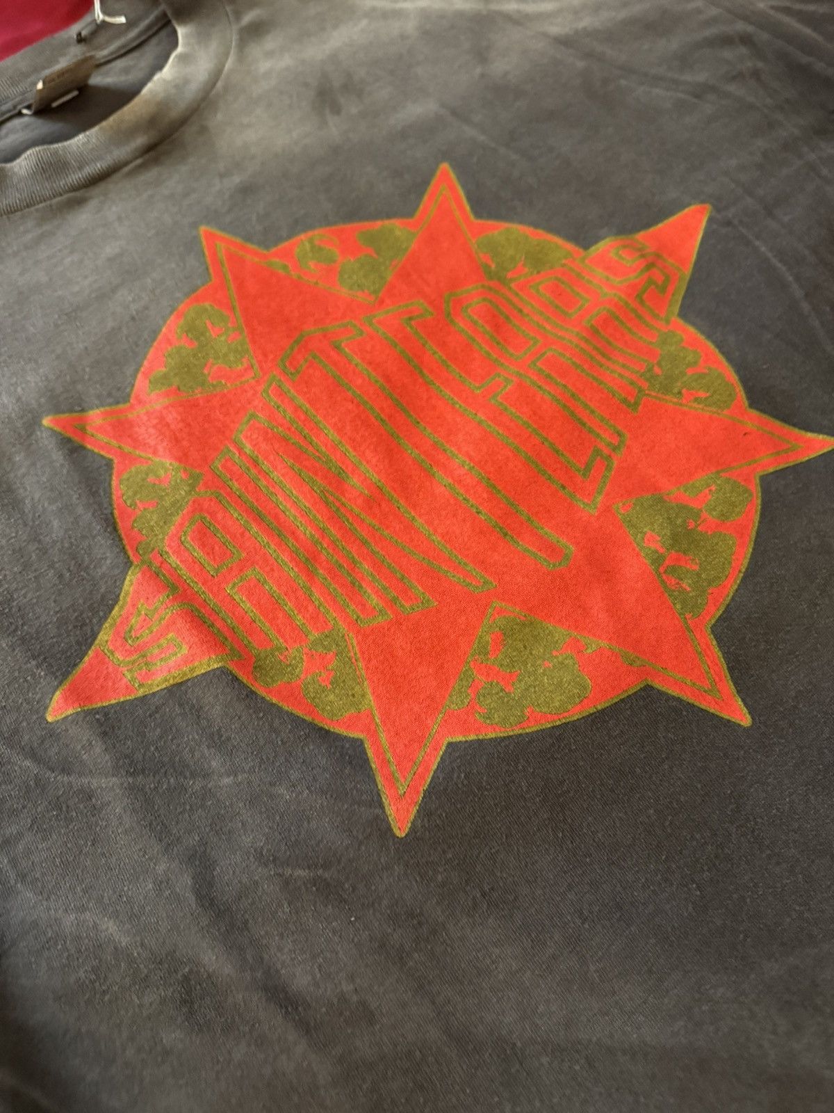 Saint Michael Saint Mxxxxxx x Denim Tears Saint Tears Tee XL Size US XL / EU 56 / 4 - 3 Thumbnail