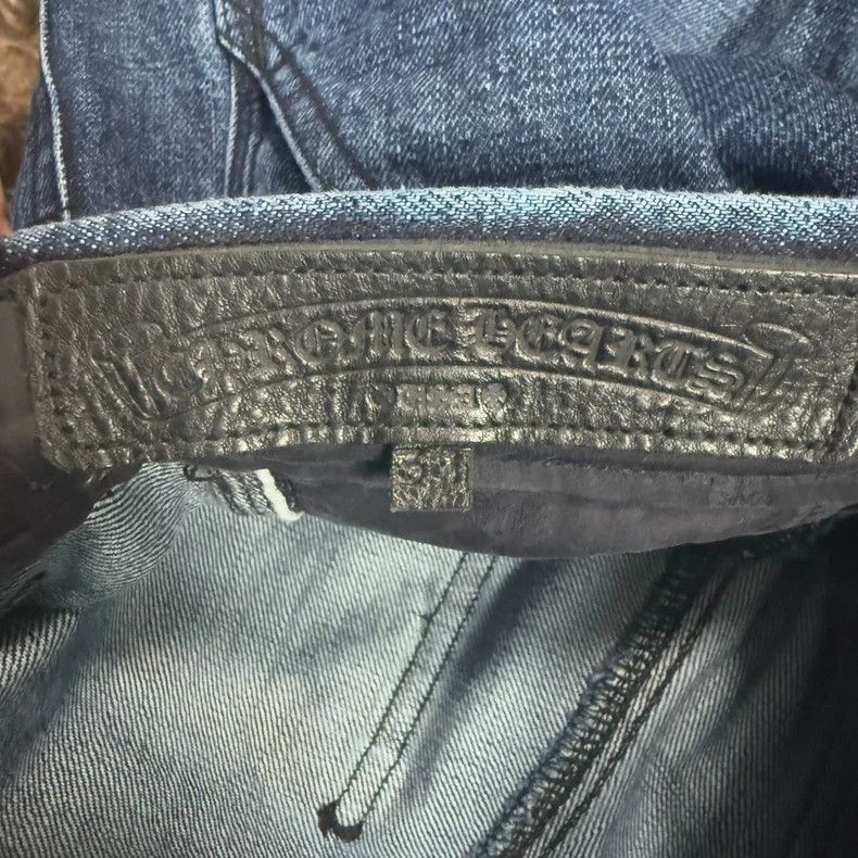 Chrome Hearts Chrome hearts Blue Washed Lumberjack Jeans Size US 31 - 5 Thumbnail