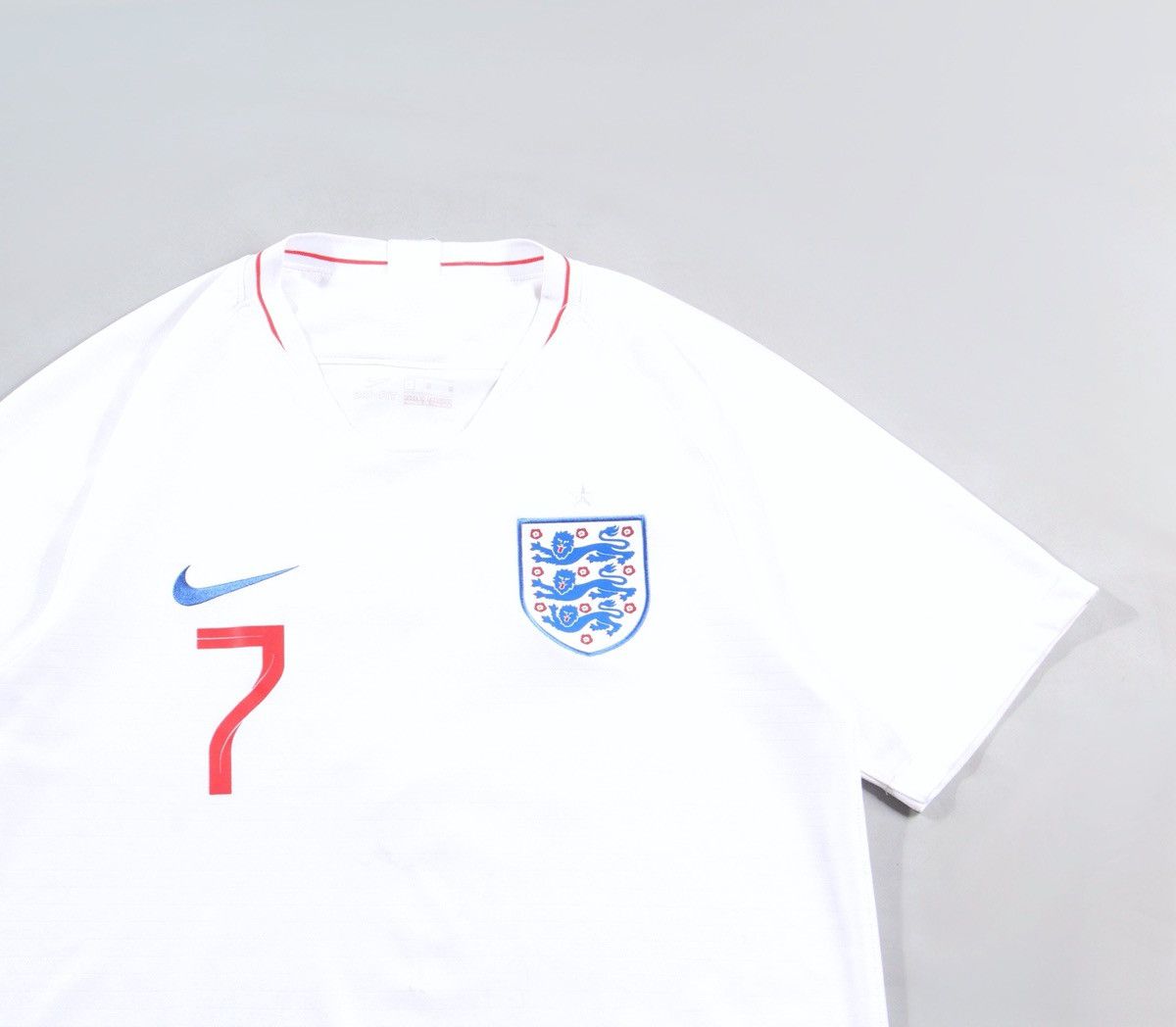 Nike STERLING Nike x England Soccer Football Jersey Shirt White L Size US L / EU 52-54 / 3 - 2 Thumbnail